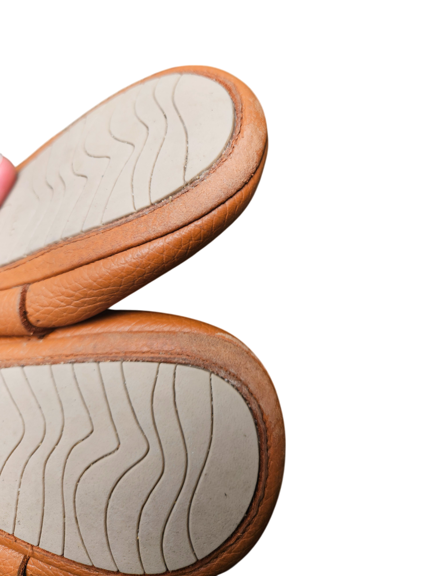 Luca leather moccasins Tagged 6, equivalent to 18-24m