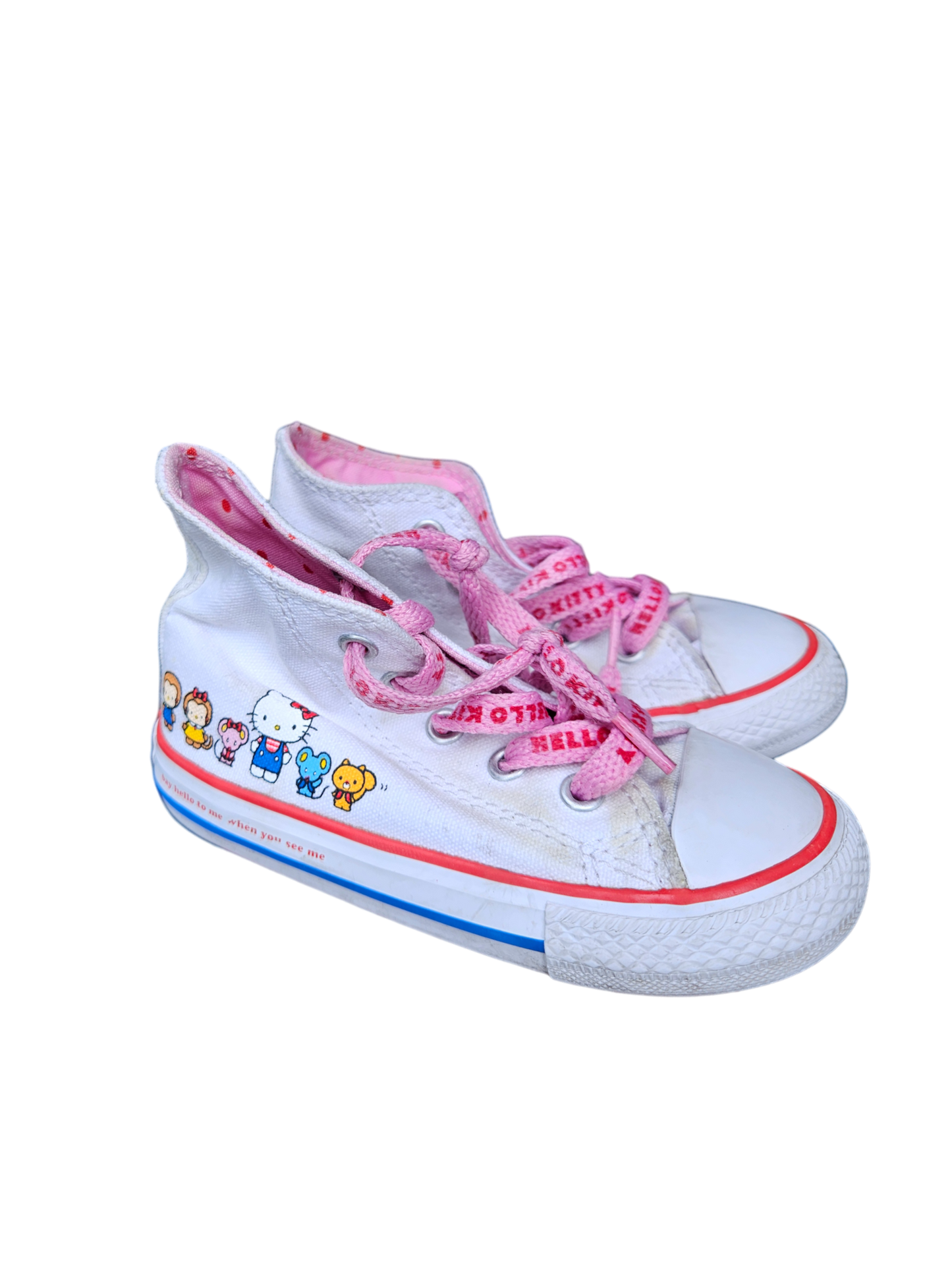Converse All Star Hello Kitty high tops US 7