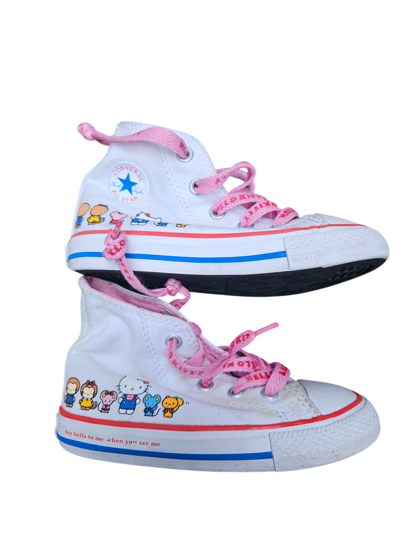 Converse All Star Hello Kitty high tops US 7