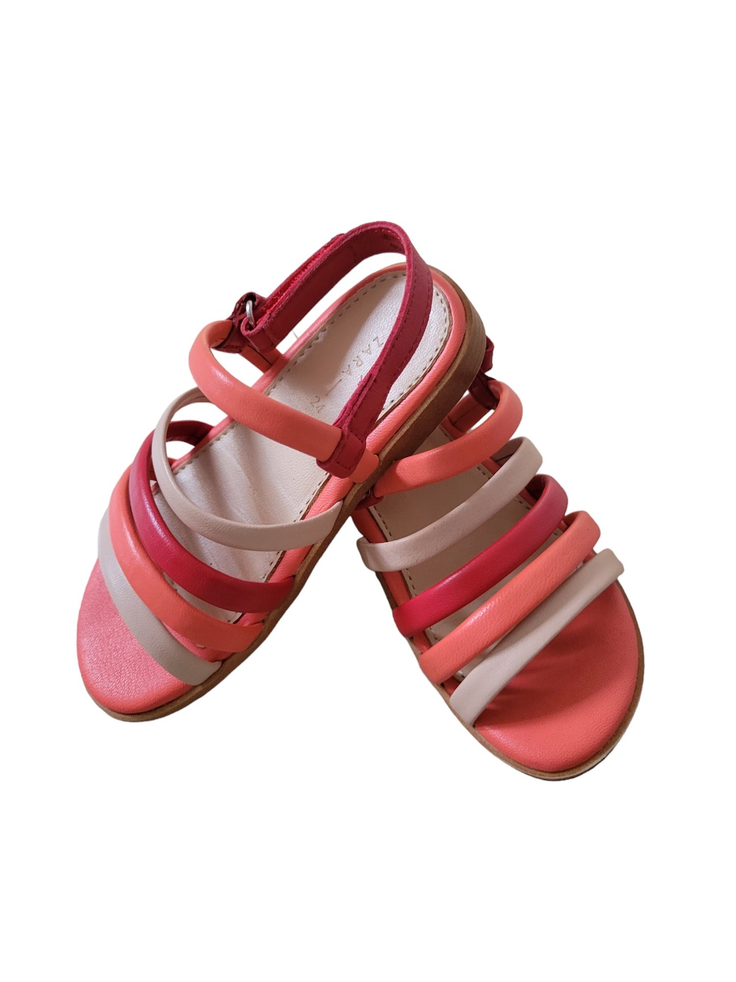 Zara strappy sandals EU24 US8C