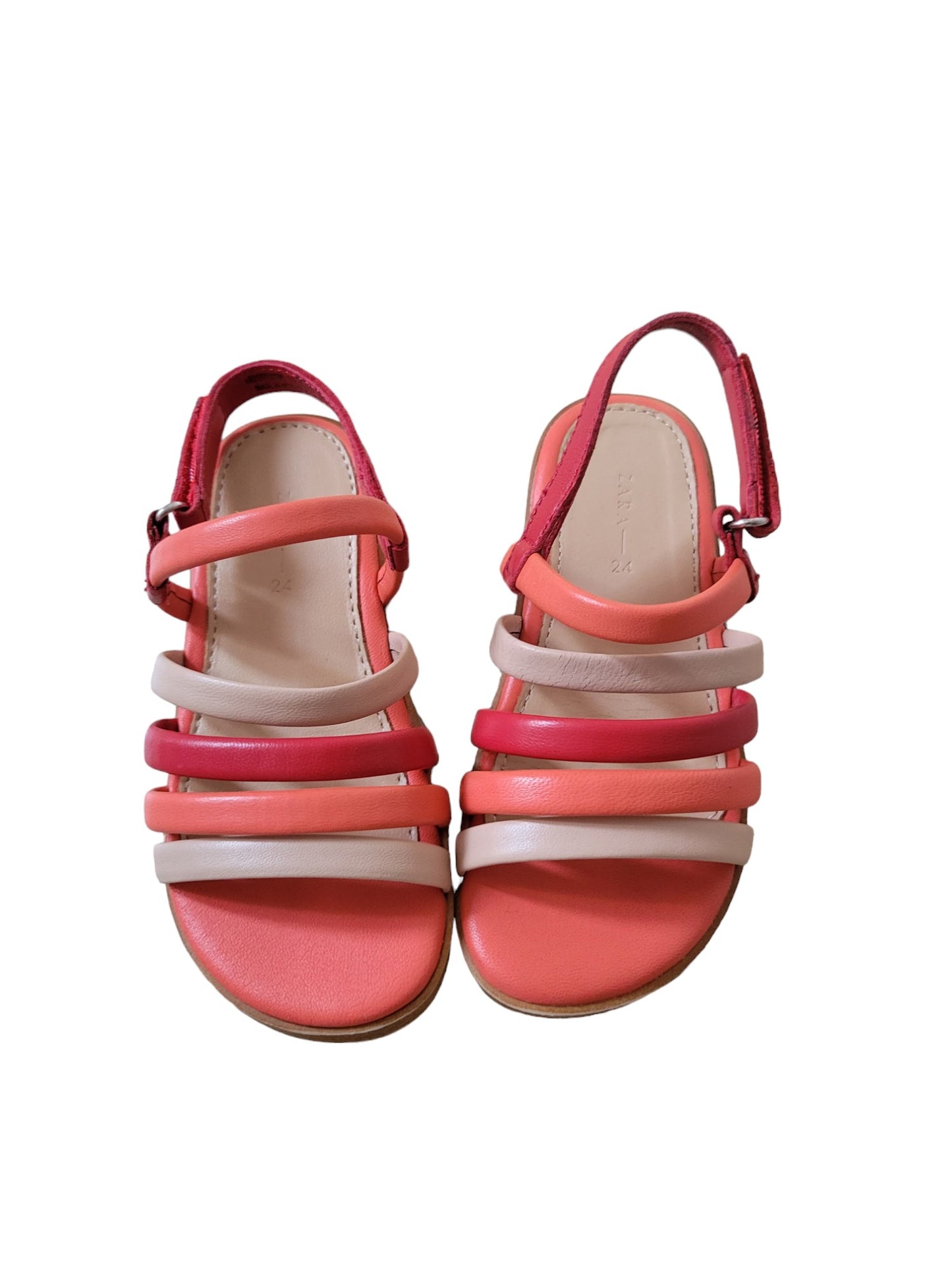 Zara strappy sandals EU24 US8C