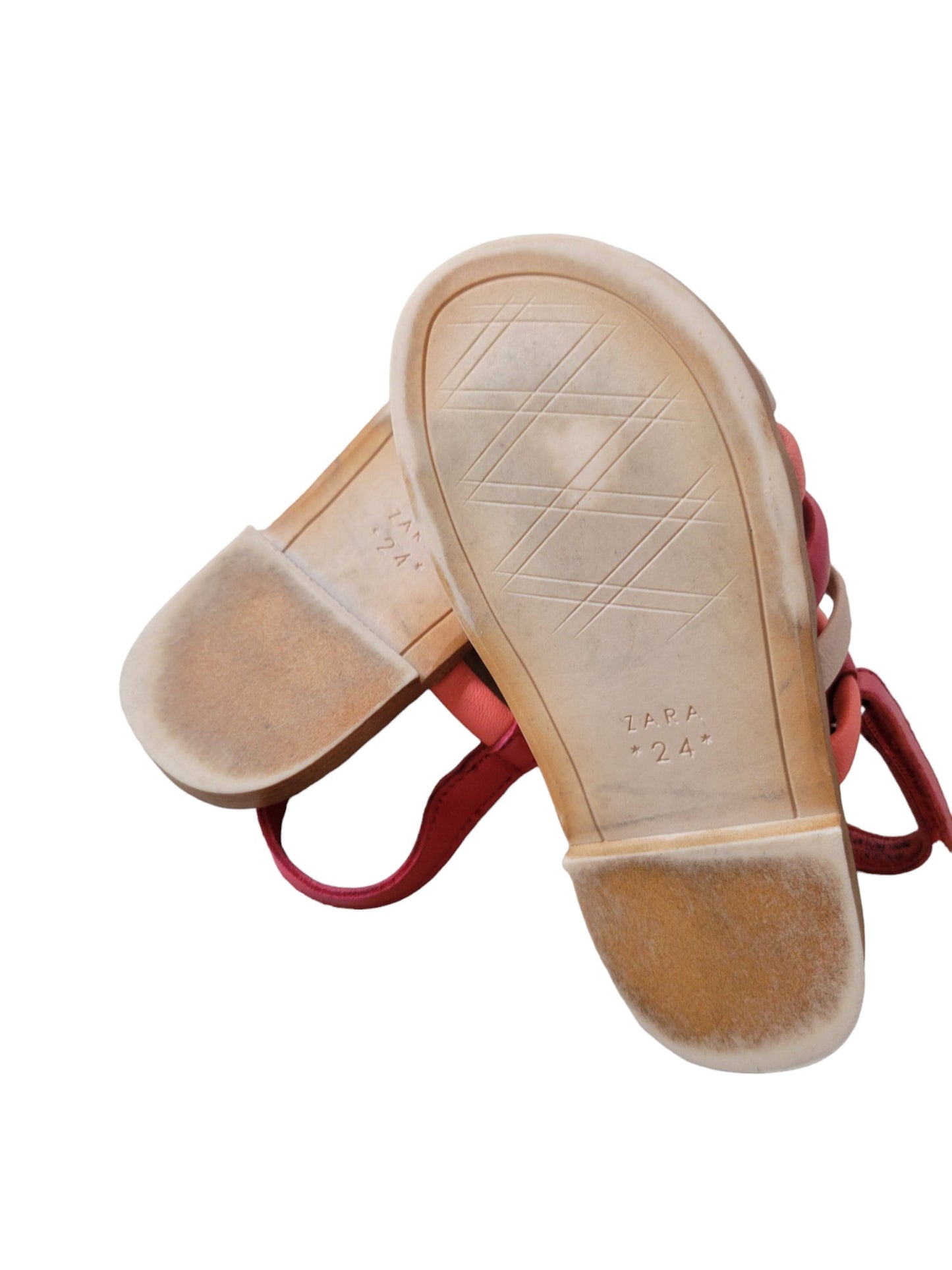 Zara strappy sandals EU24 US8C