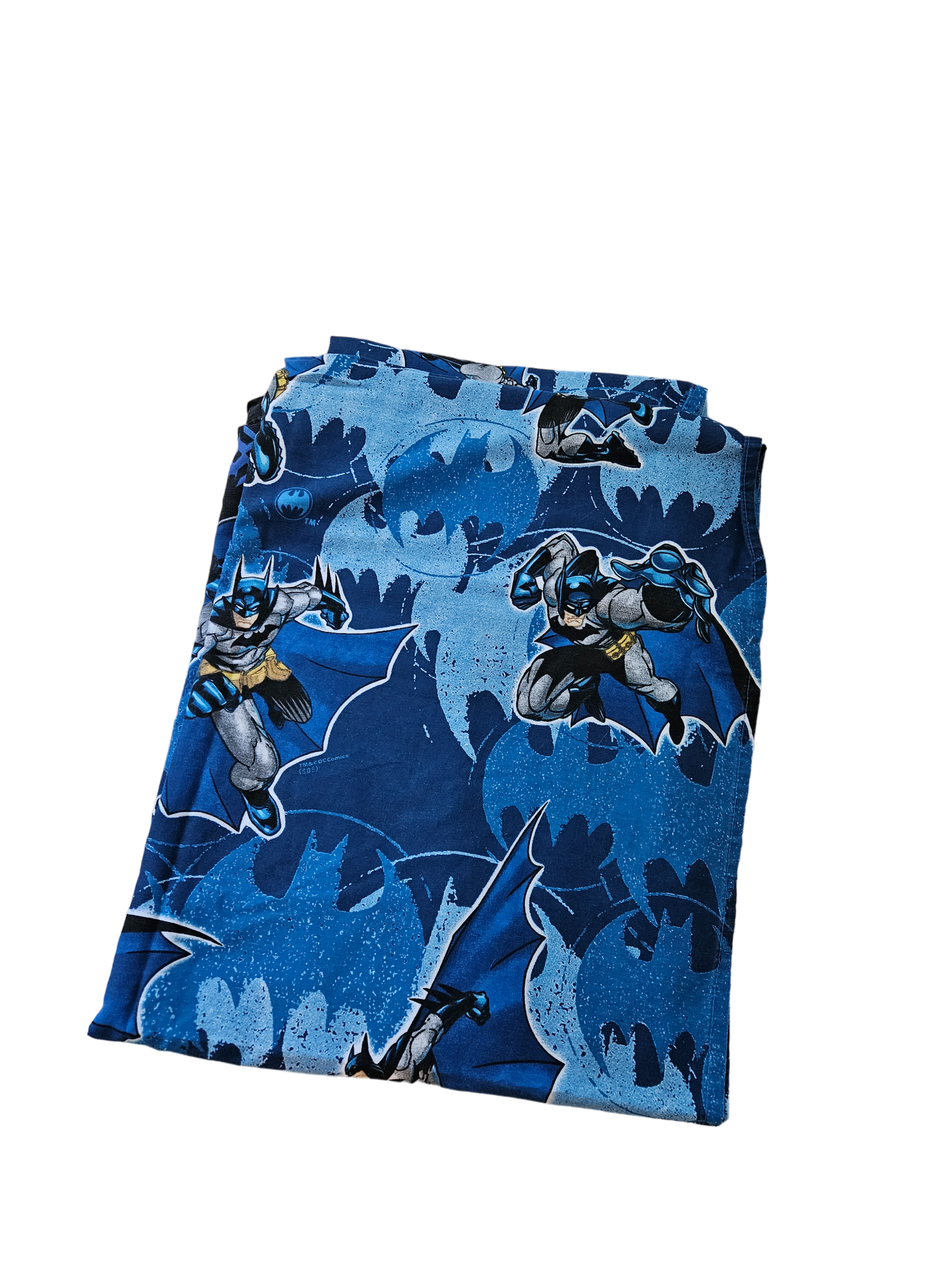 2005 Batman twin size flat sheet