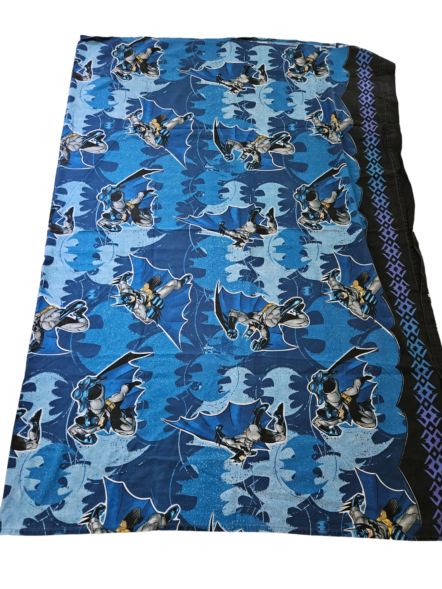 2005 Batman twin size flat sheet