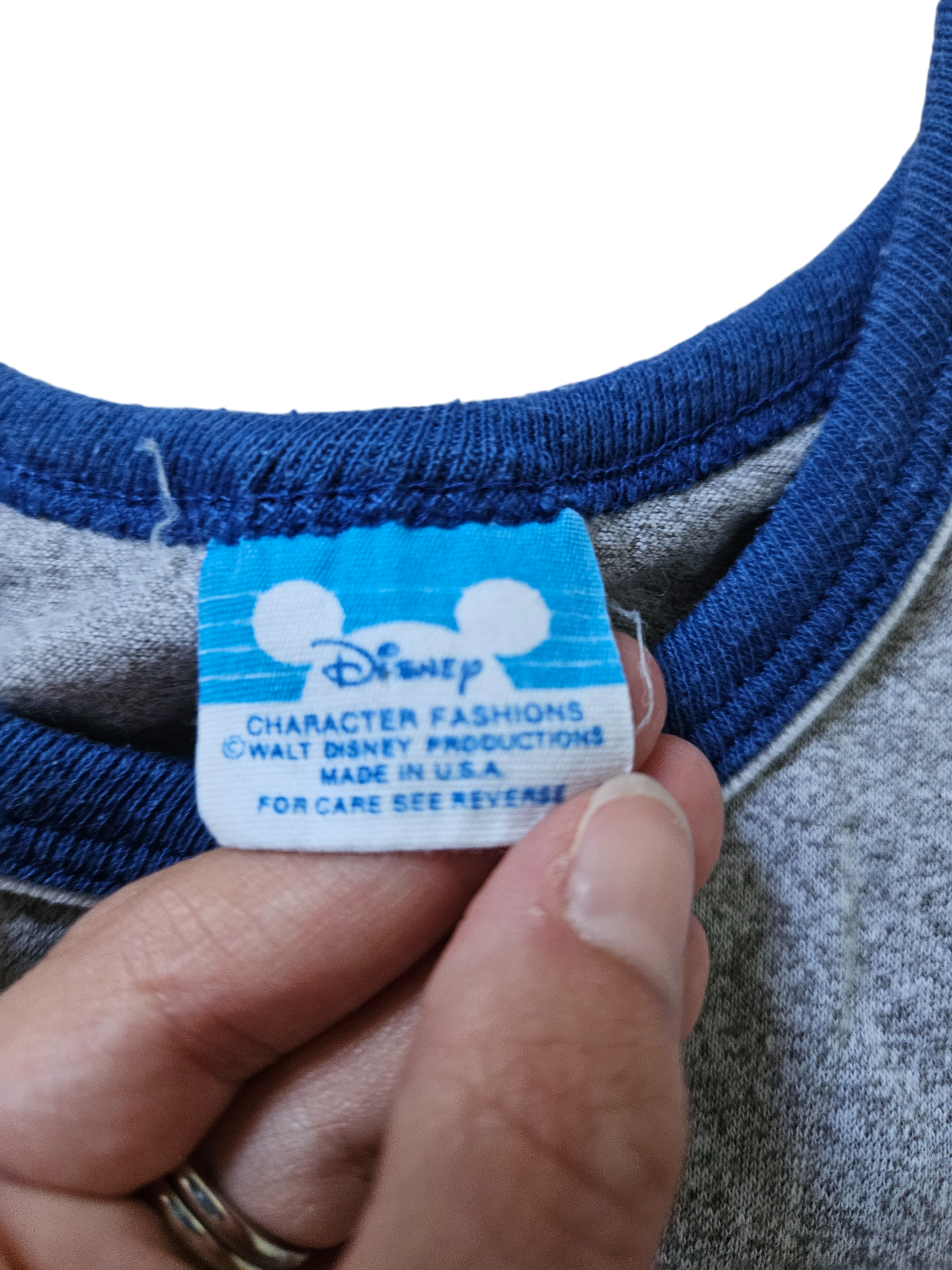 Vintage Disney Mickey Mouse muscle tee
