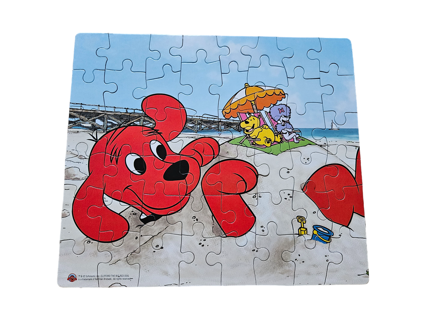 Clifford the big red dog Set of 6 puzzles