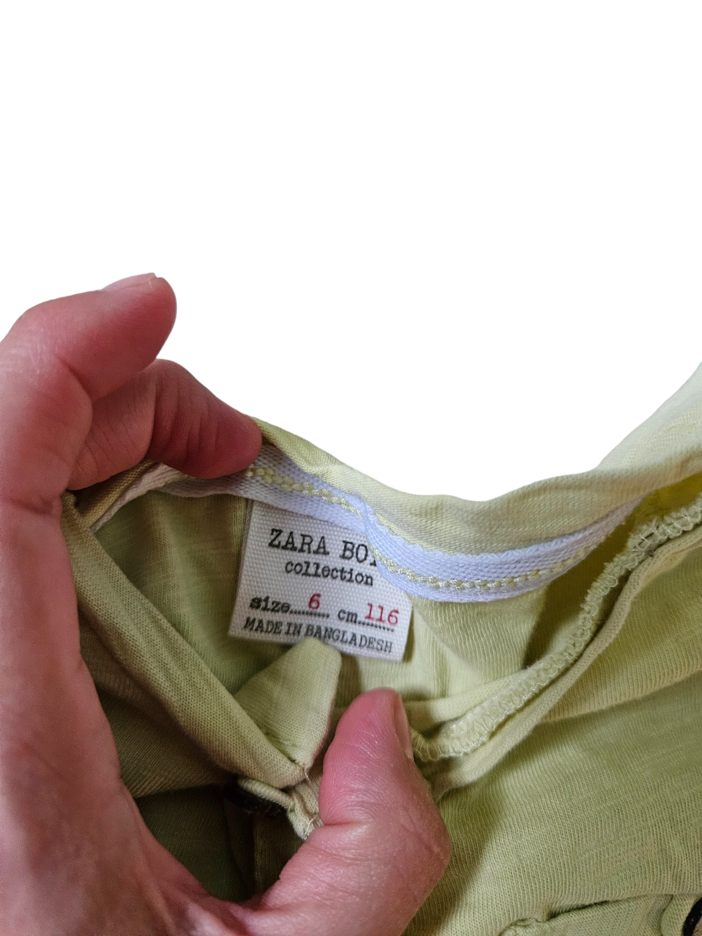 Zara pocket tee Size 6