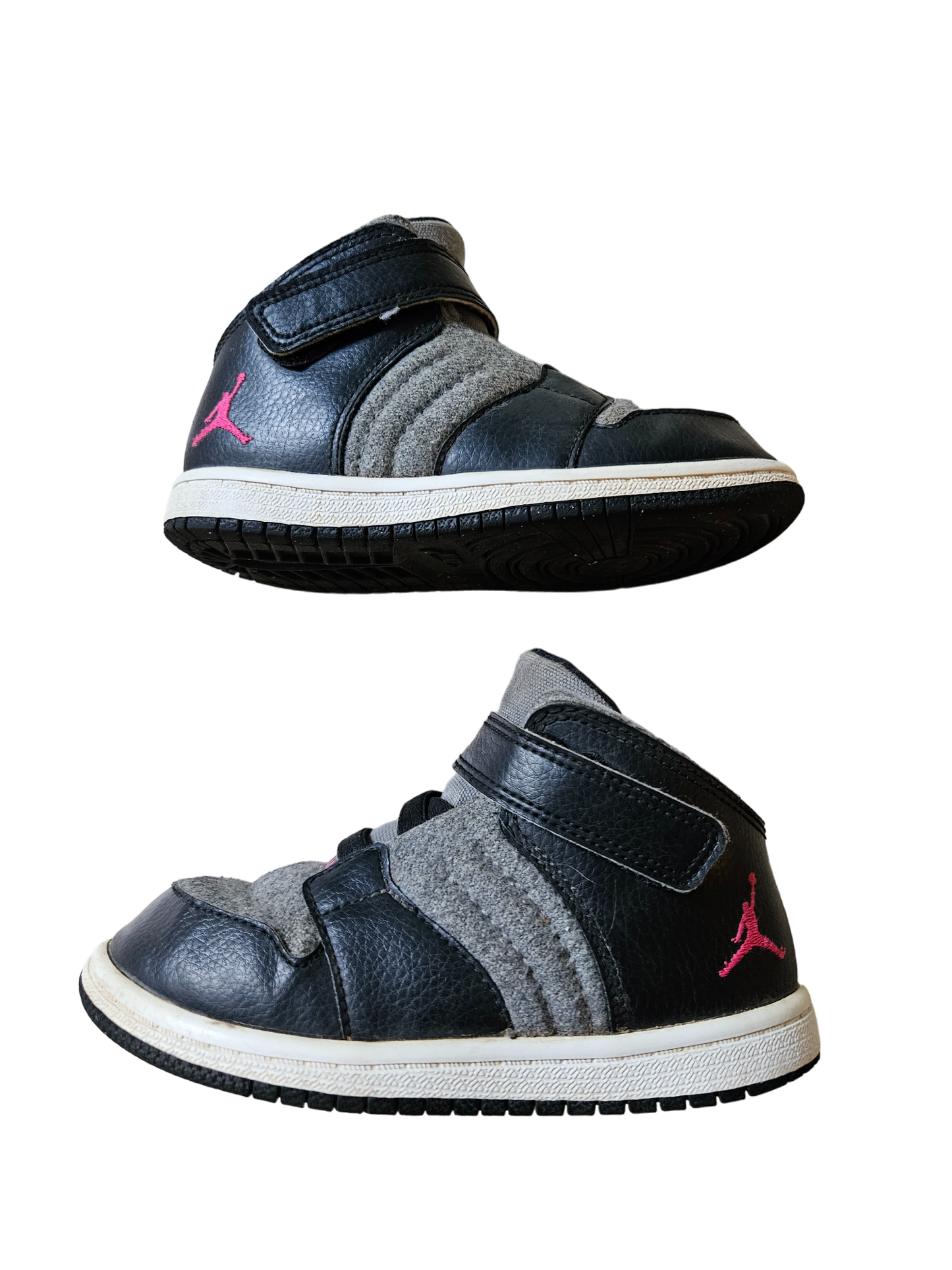 Nike Jordan 1 Flight 4 high top sneaker with velcro closure
9C