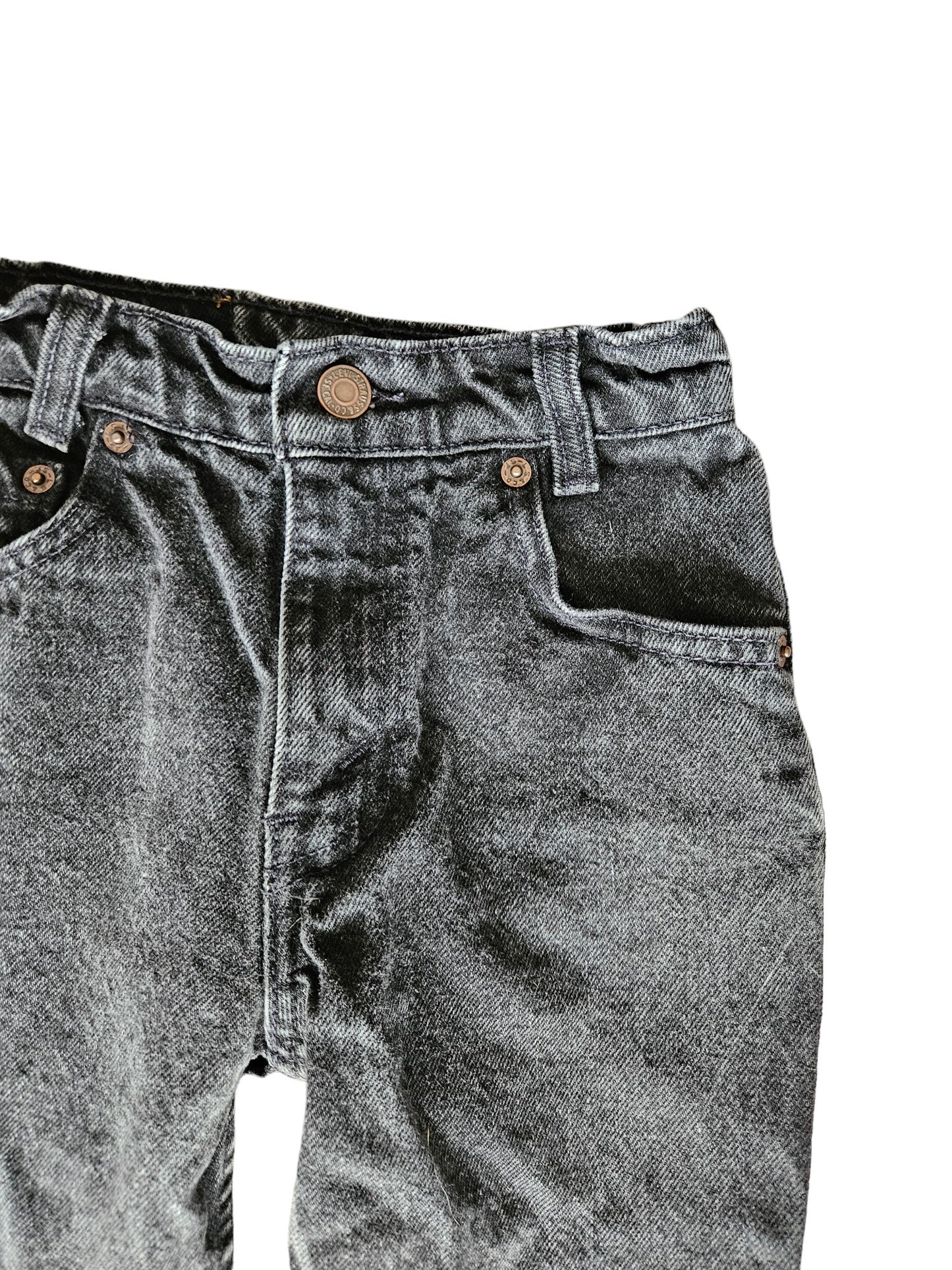 Vintage Levis black jeans Size 8y