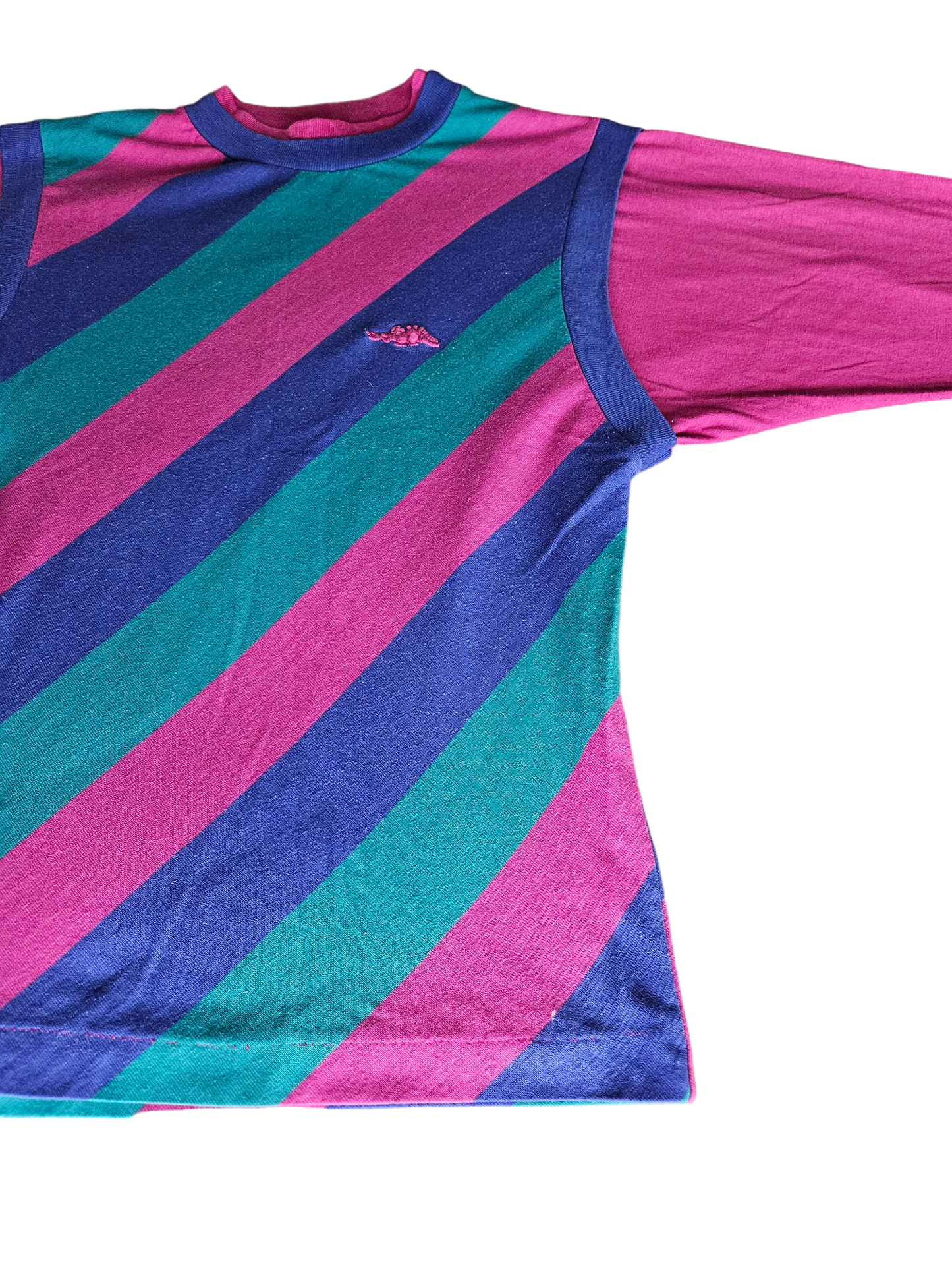 Vintage Sears striped long sleeve 6-8Y