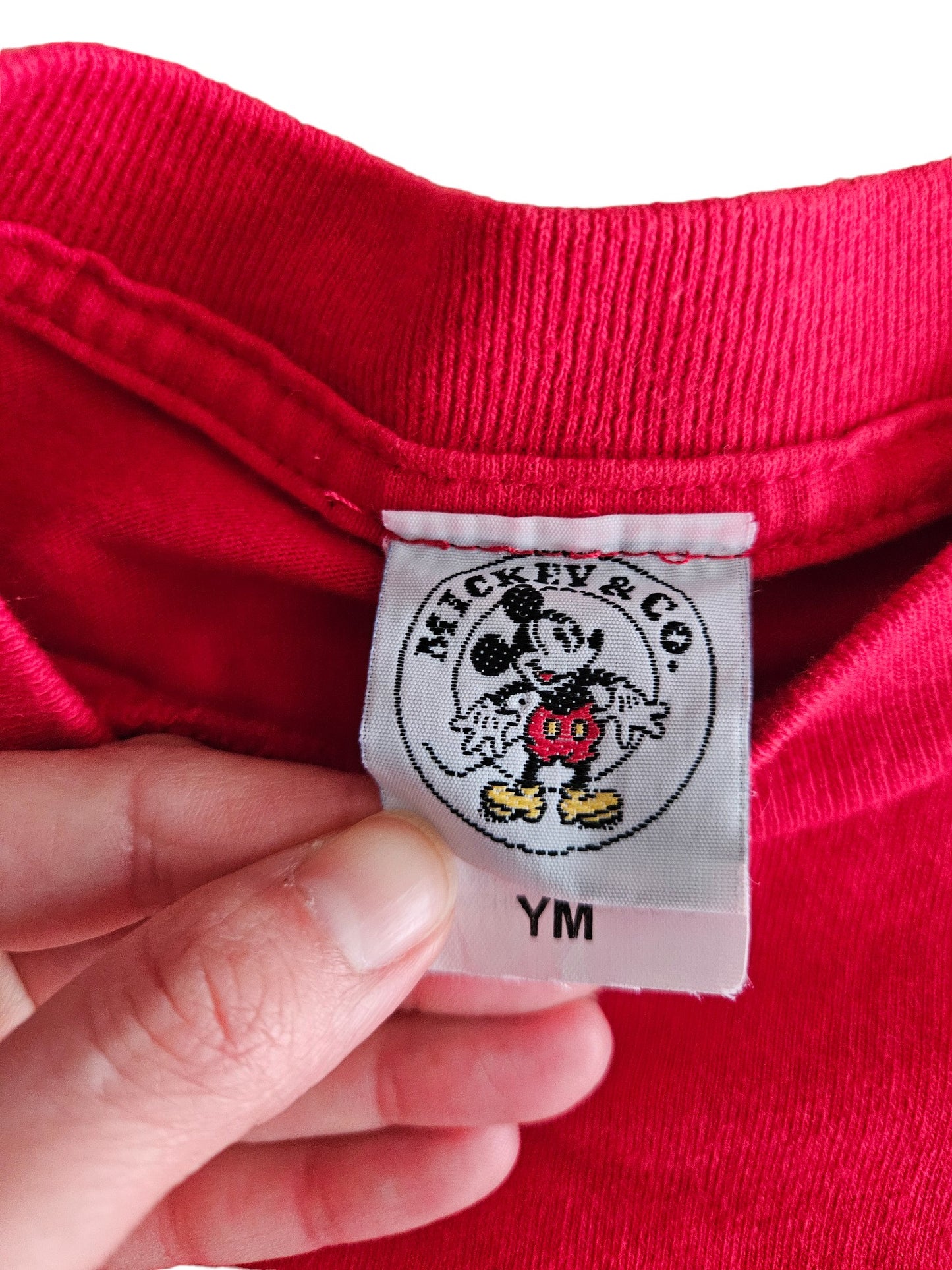 Vintage Mickey & Co tee Youth Medium