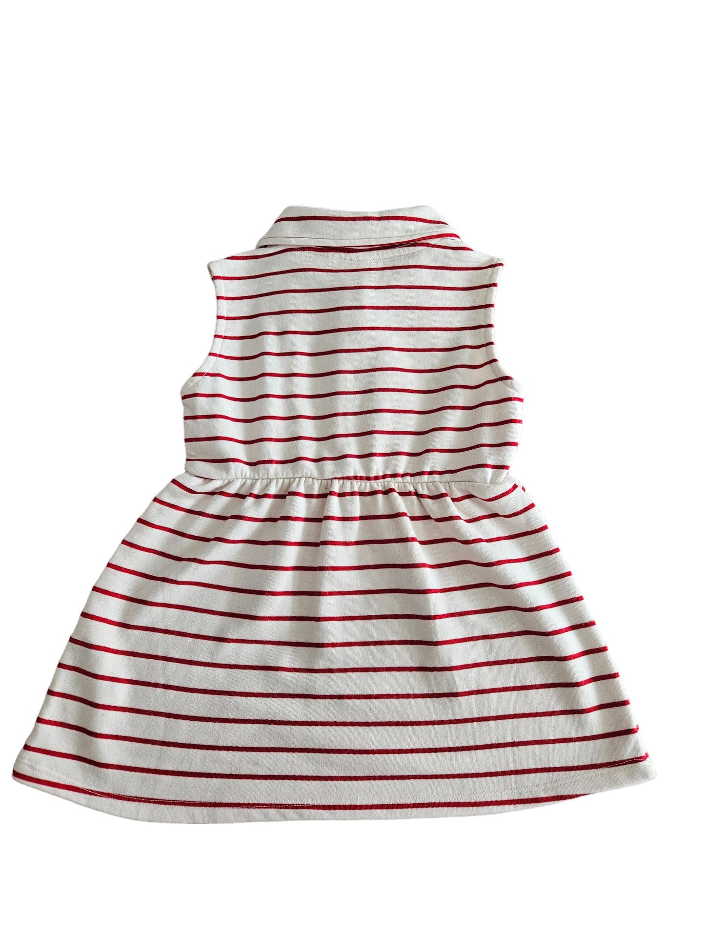 Zara striped sleeveless dress 3-4y