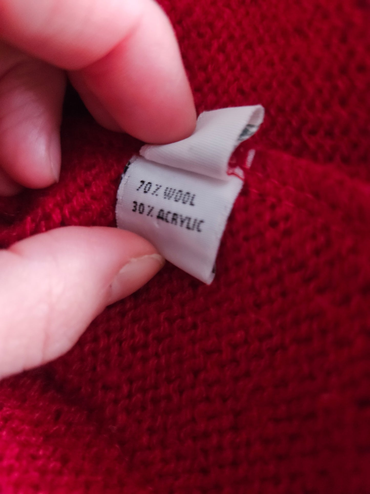 Isabel Garreton wool blend knit dress Size 6