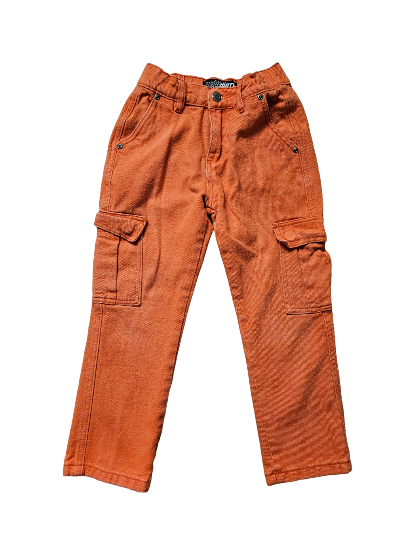 Modern orange cargo jeans Size 8Y