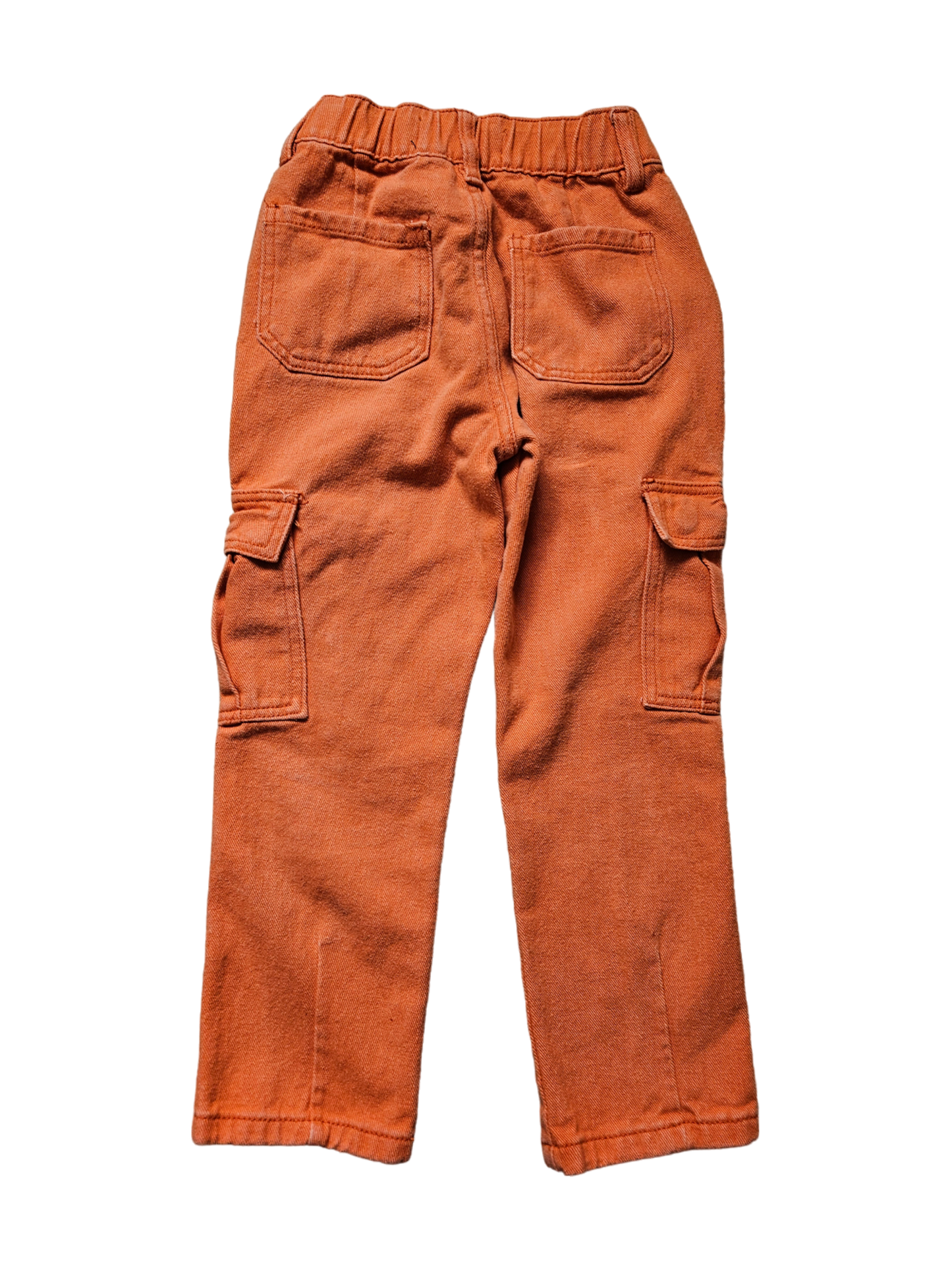 Modern orange cargo jeans Size 8Y