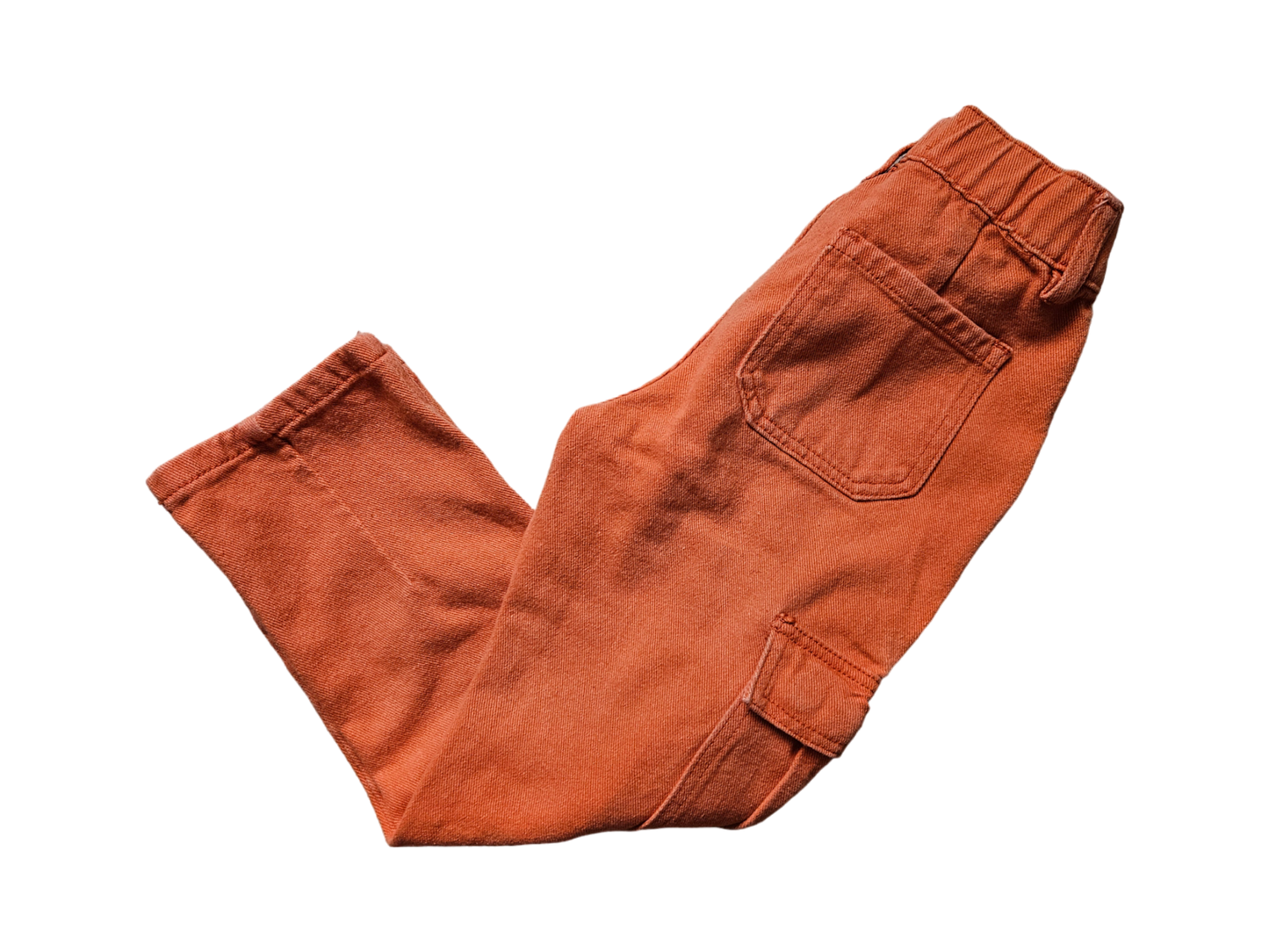 Modern orange cargo jeans Size 8Y