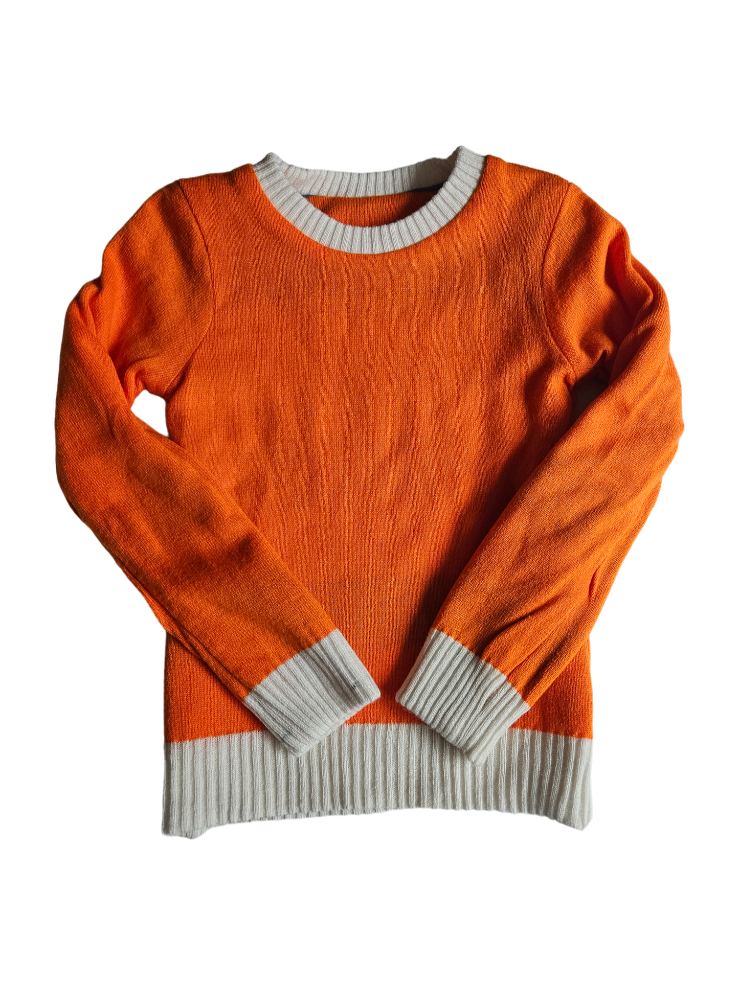Reversible striped knit sweater approx 5-7T
