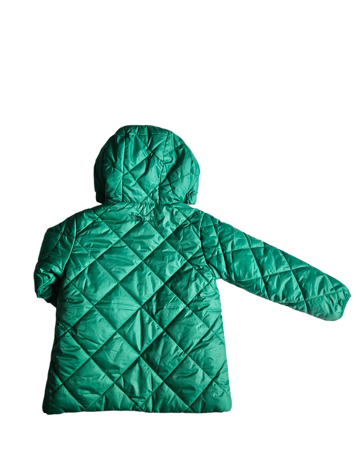 Reversible puffer coat Size 4 NWT