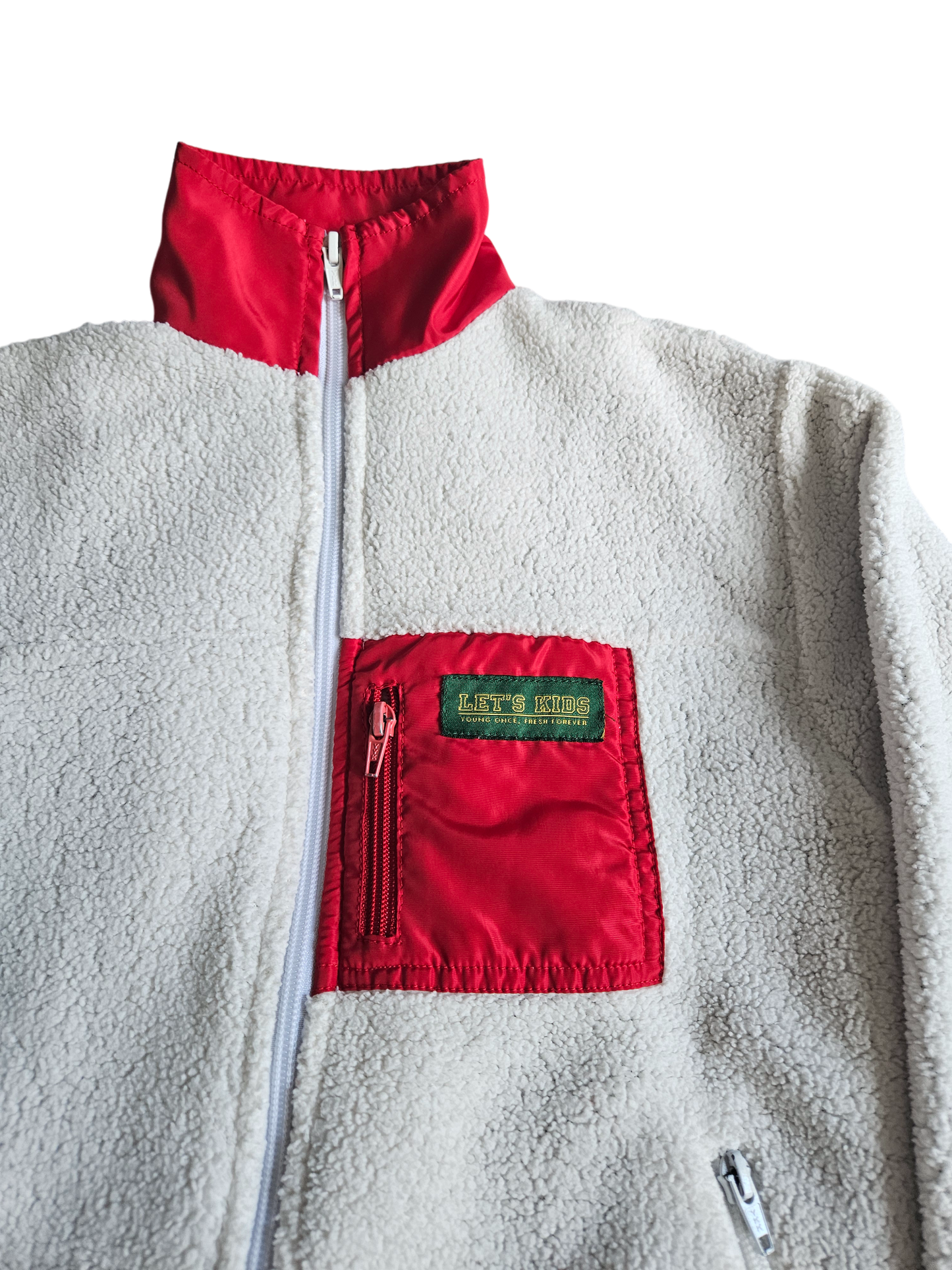 Let's Kids Sherpa jacket Size 6
