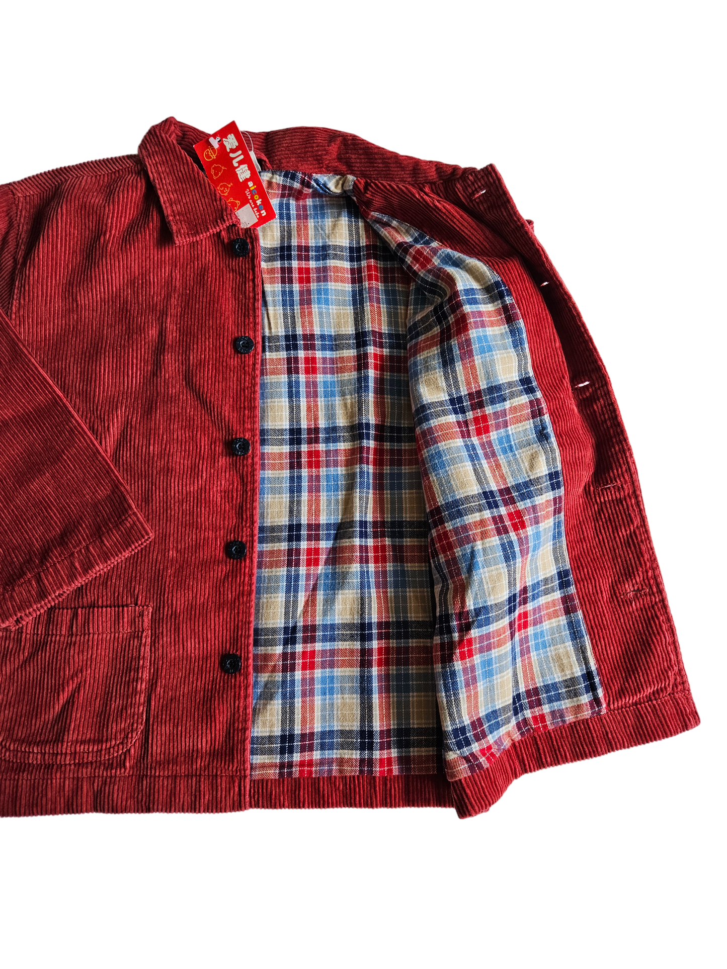 Wide wale corduroy chore jacket Size 6-7 NWT