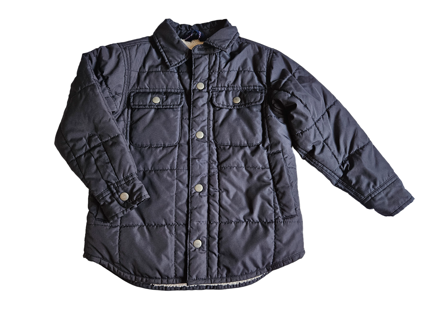 Old Navy sherpa lined quilted coat Size XS (5y)