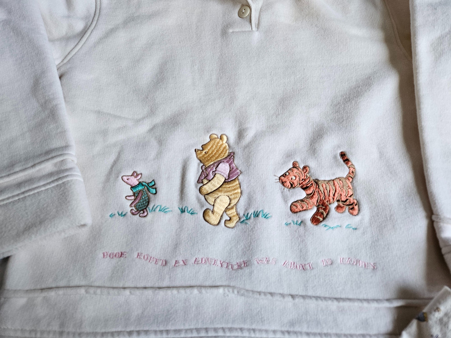 Vintage Disney Winnie the Pooh two piece lounge set 10-12Y