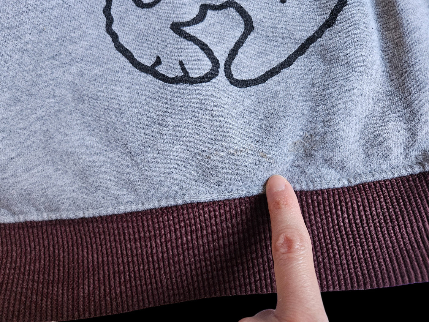 Zara X Peanuts Snoopy crewneck