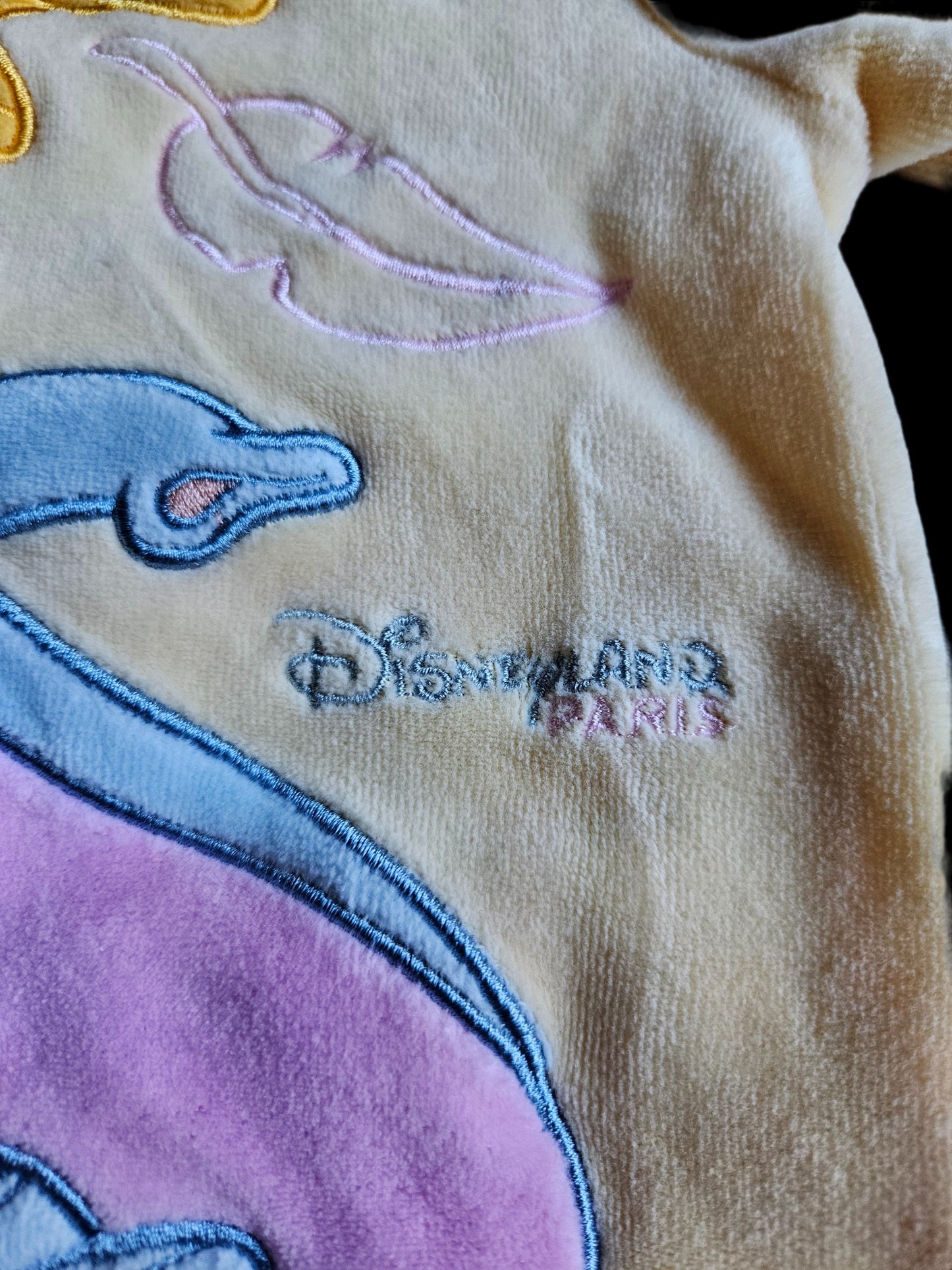Disney Dumbo velour sleeper 3m