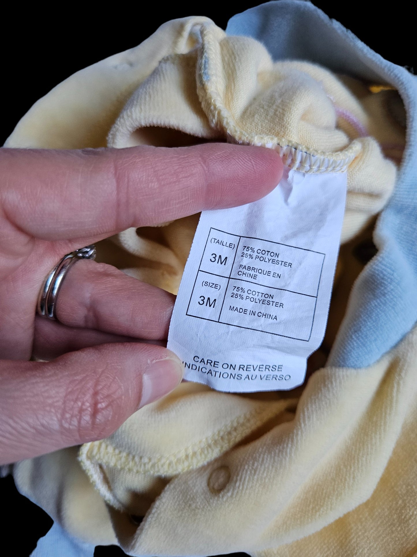 Disney Dumbo velour sleeper 3m