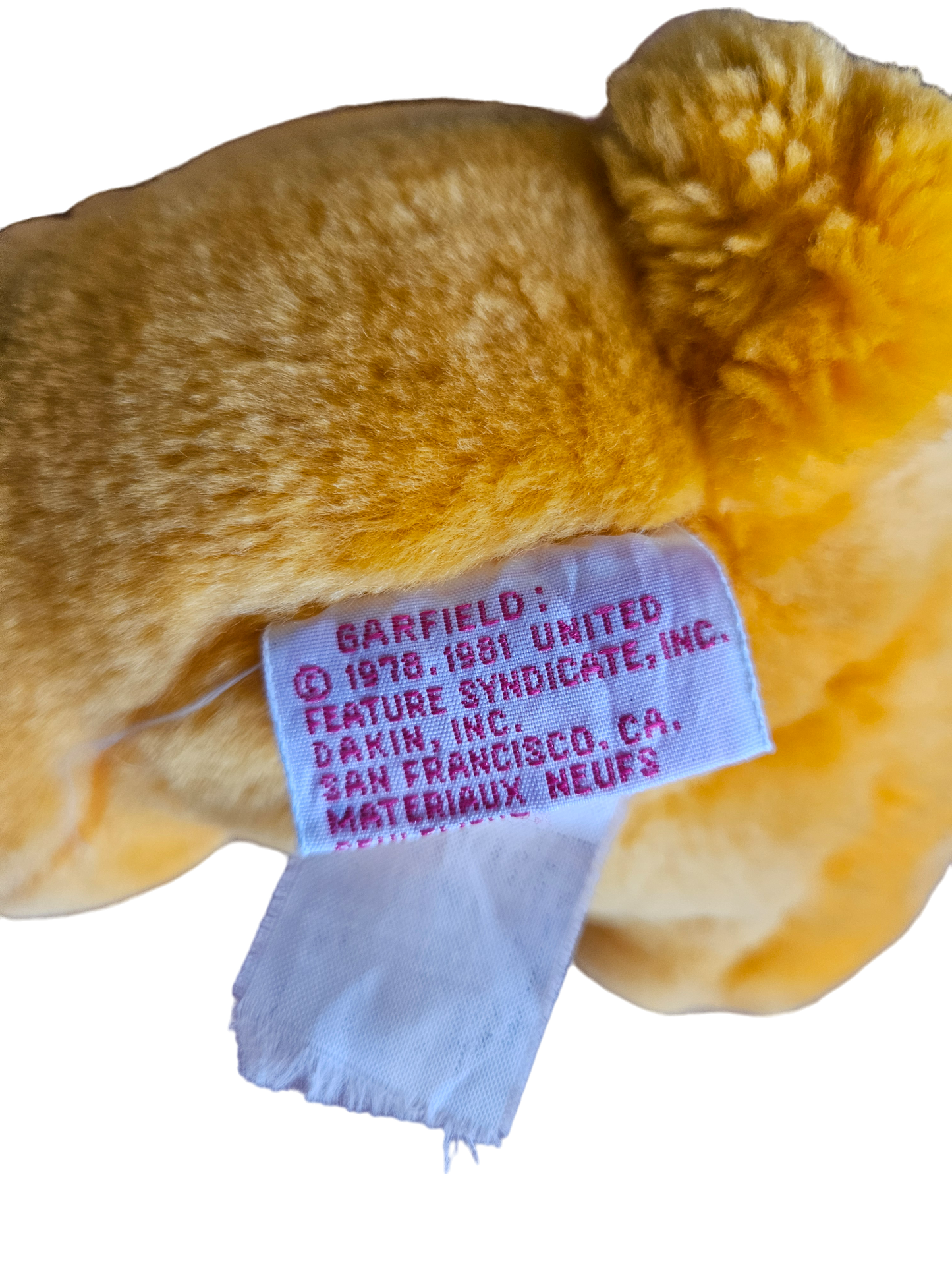 Vintage Garfield Plush Toy