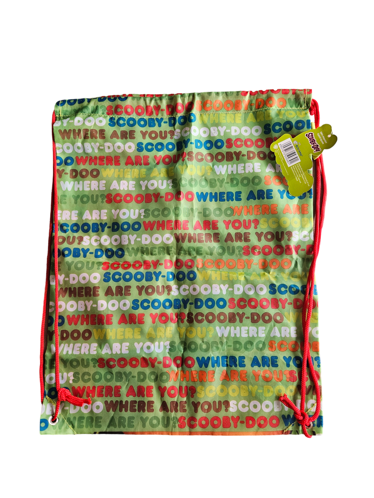 Scooby Doo cinch backpack NWT
