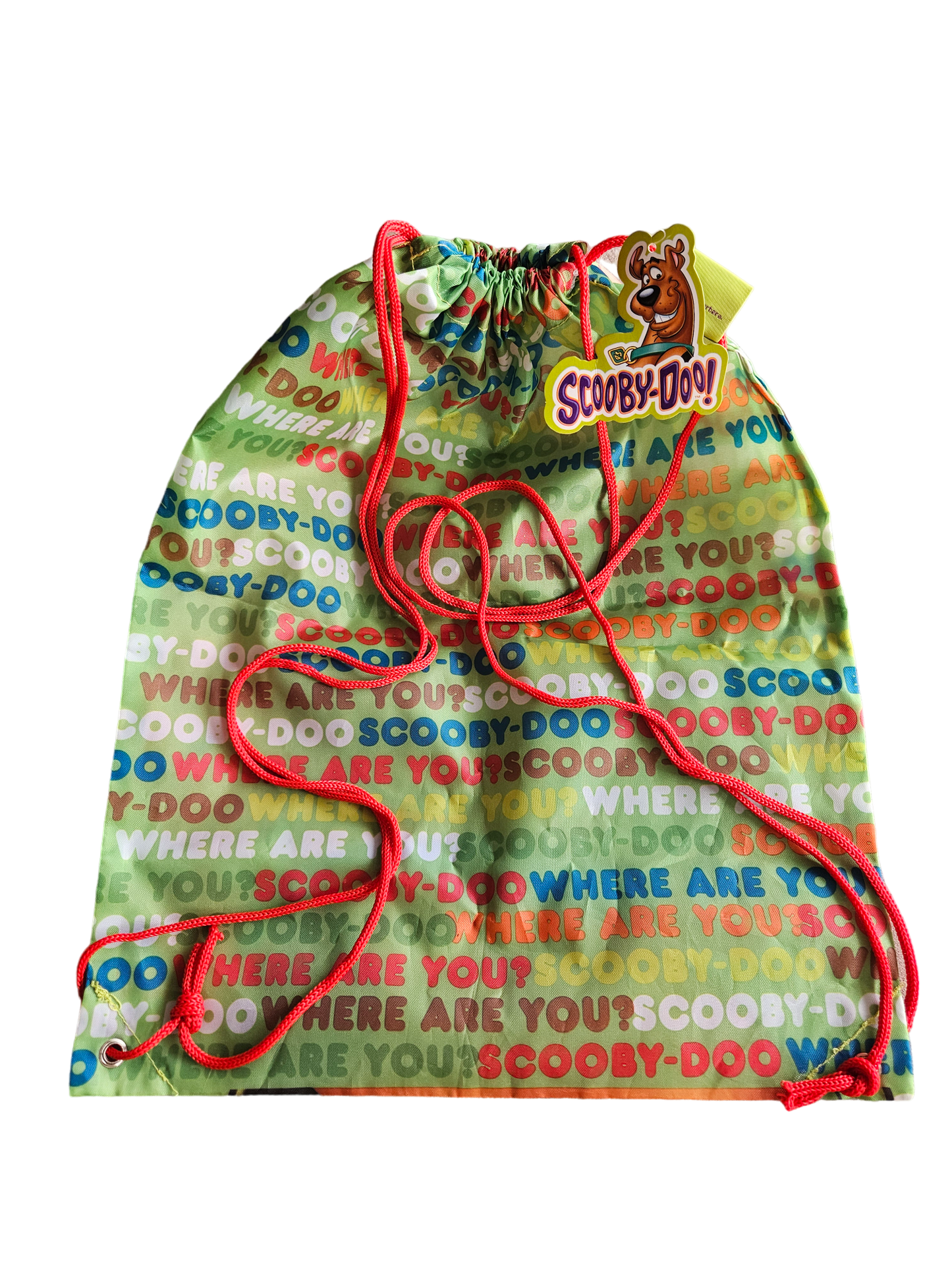 Scooby Doo cinch backpack NWT