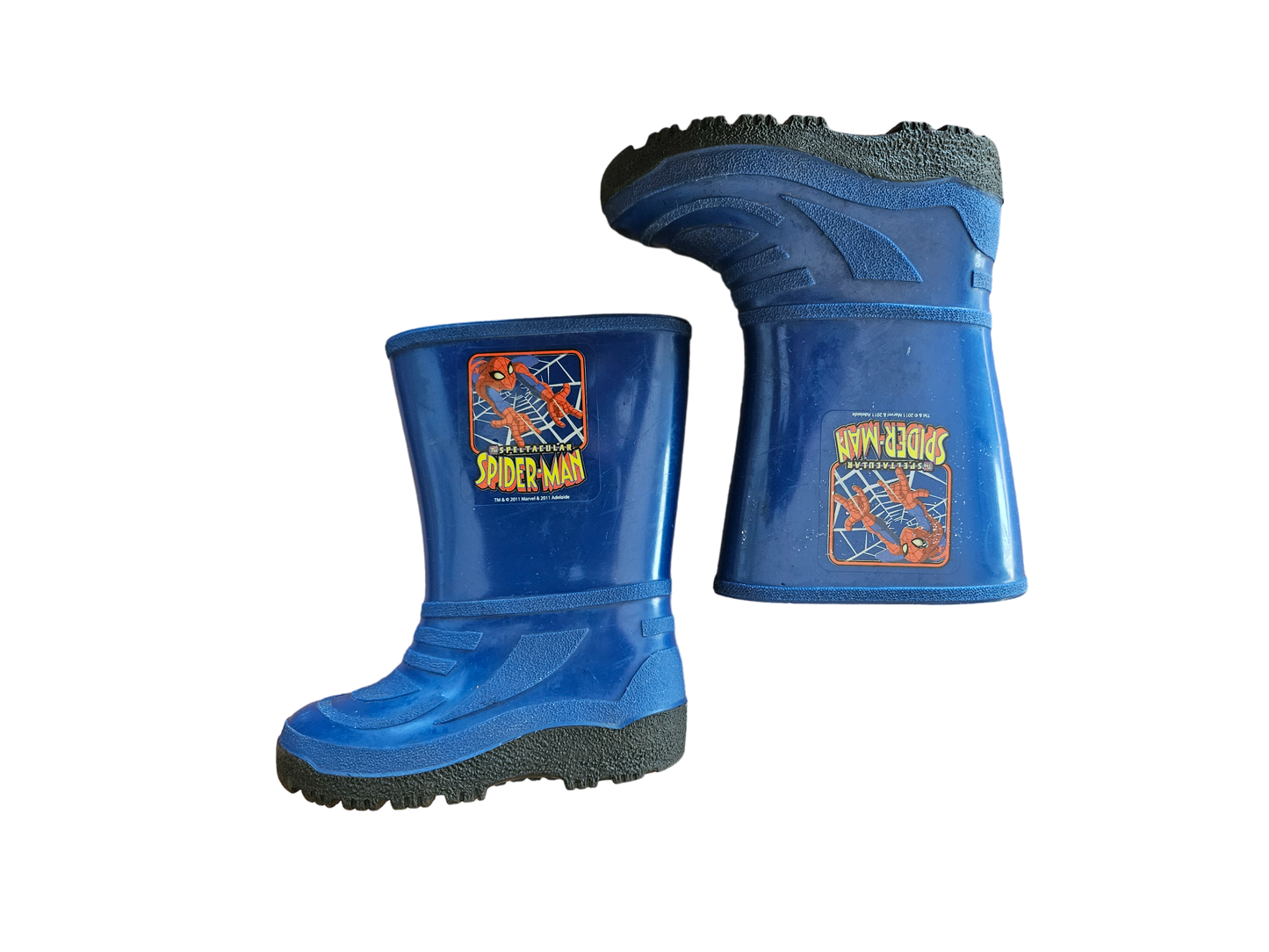 The Spectacular Spiderman rainboots US8C