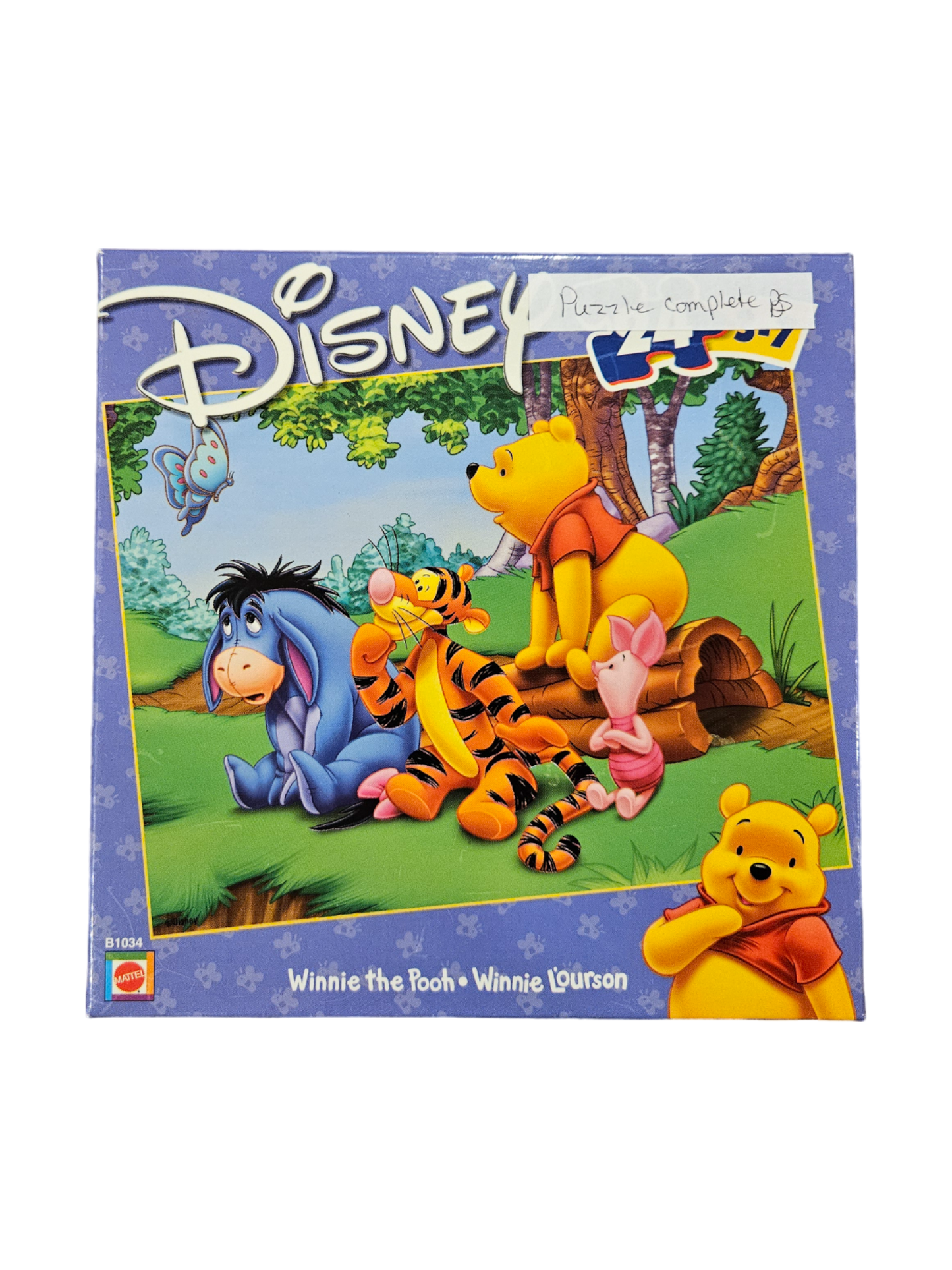 Vintage Disney Winnie the Pooh jigsaw puzzle