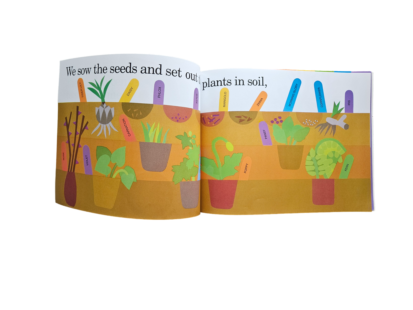 Planting a Rainbow paperback book