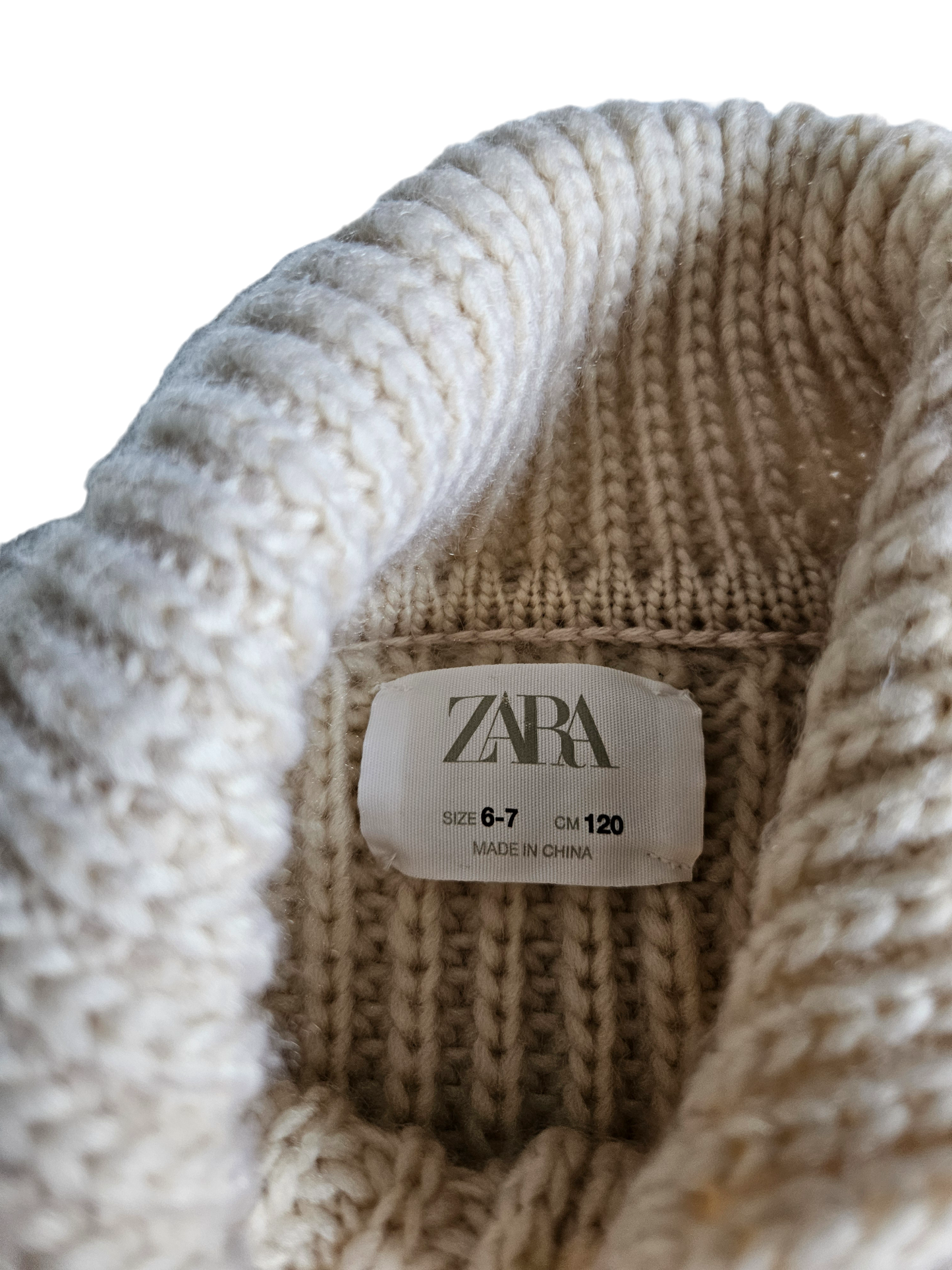 Zara knit cardigan Size 6-7
