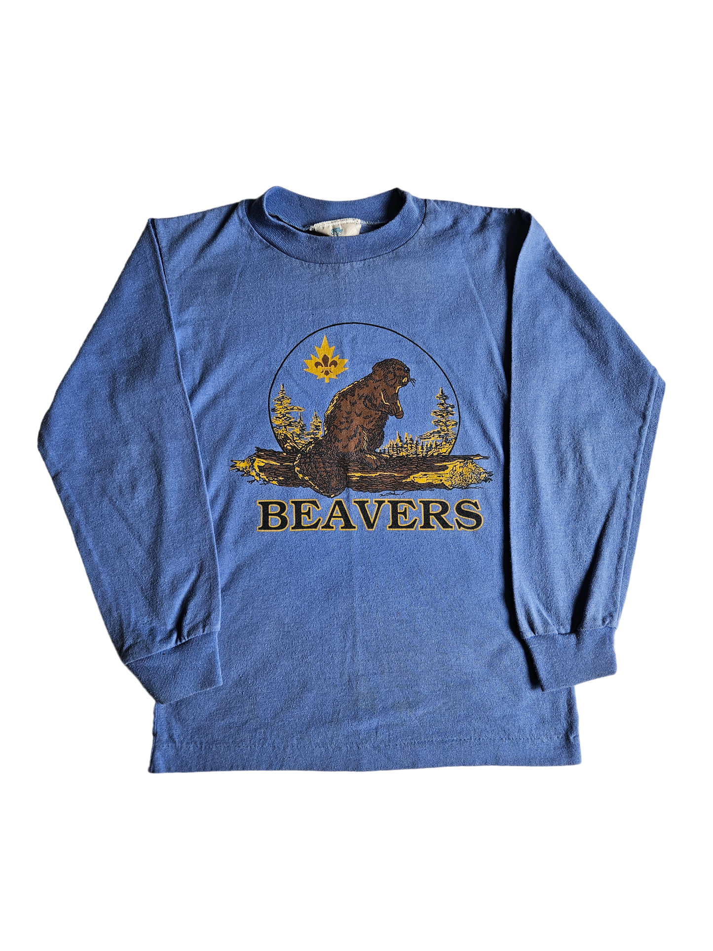 Vintage Beavers long sleeve tee Youth S