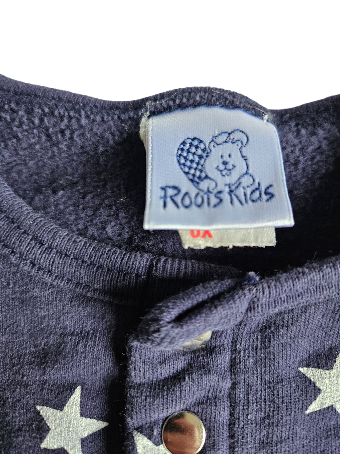 Vintage Roots Kids Star snap cardigan Size 6X