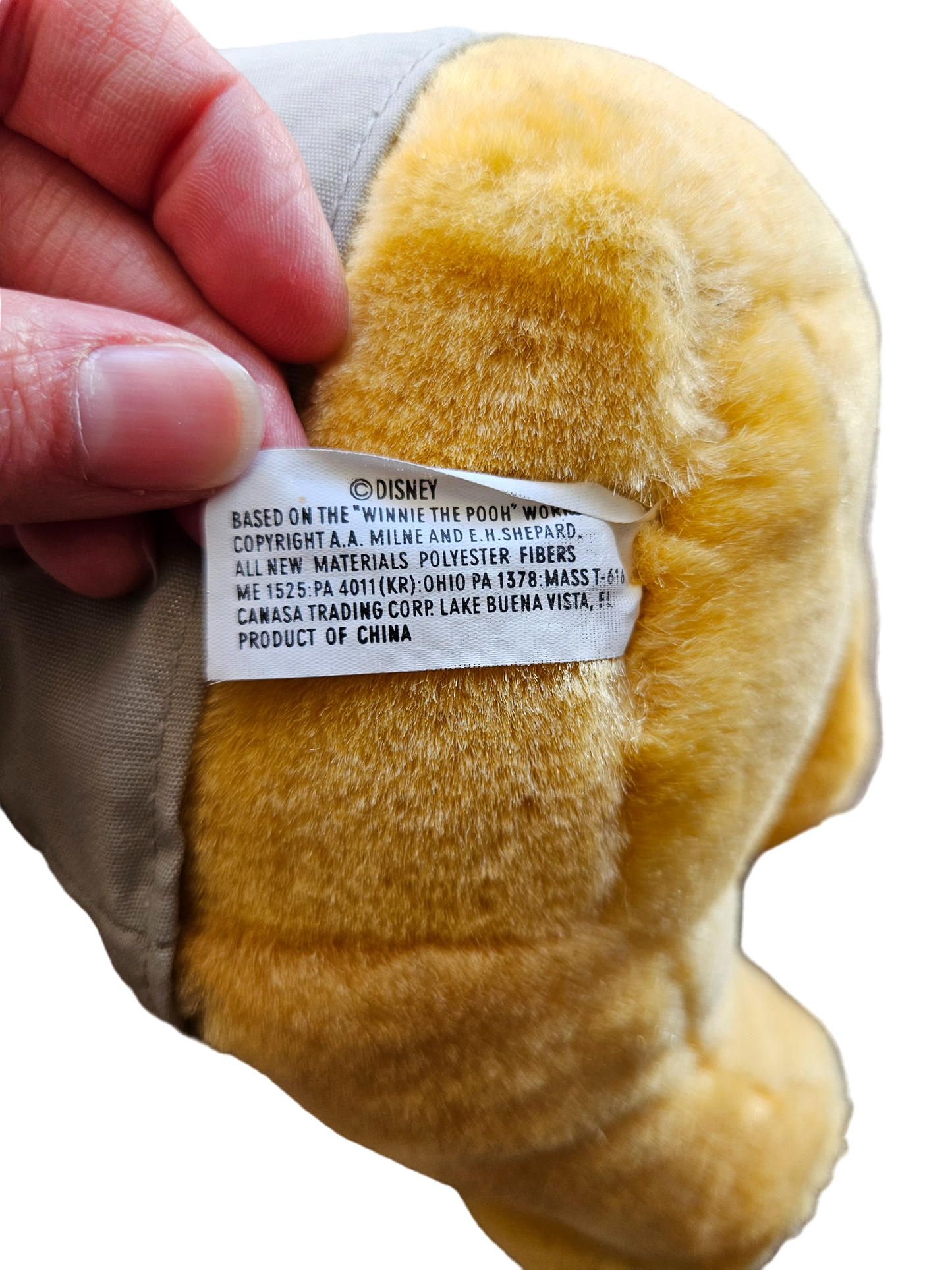 Winnie the Pooh safari plush