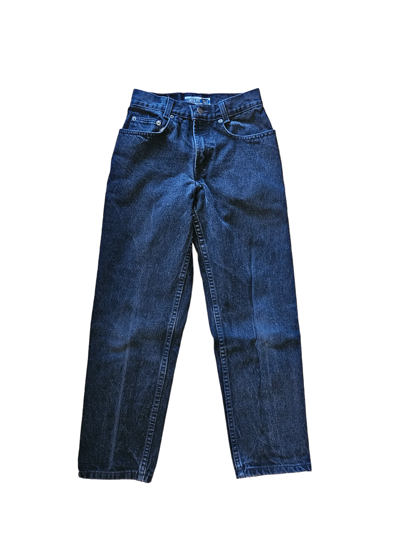 Vintage Gap black loose fit jeans Tagged 10 for 8-10y
