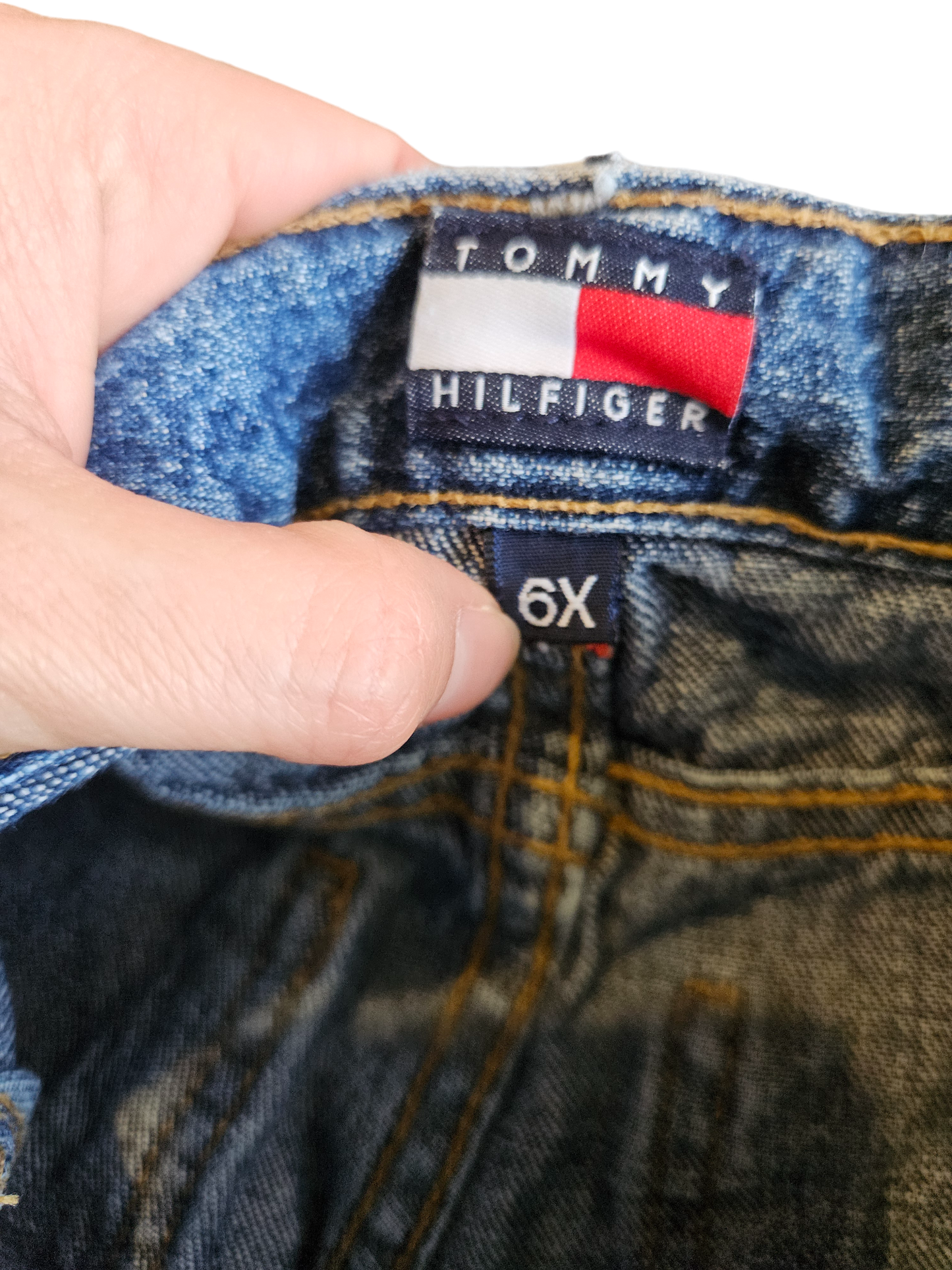 Vintage Tommy Hilfiger denim capris Size 6X