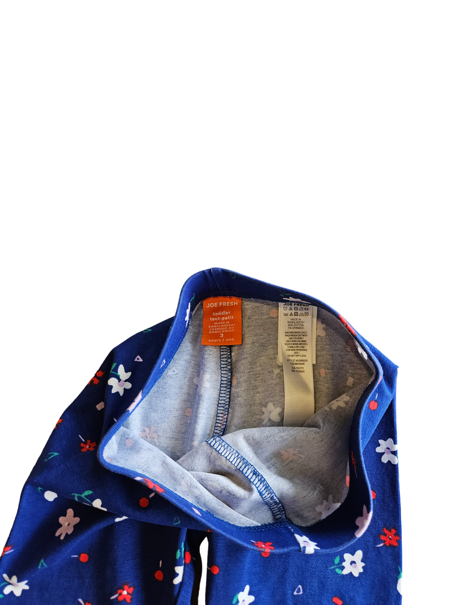 Joe Fresh floral legging 3T