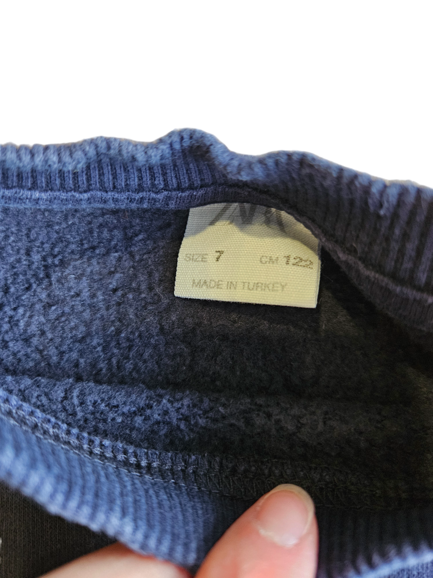 Zara "the future awaits you" crewneck Size 7
