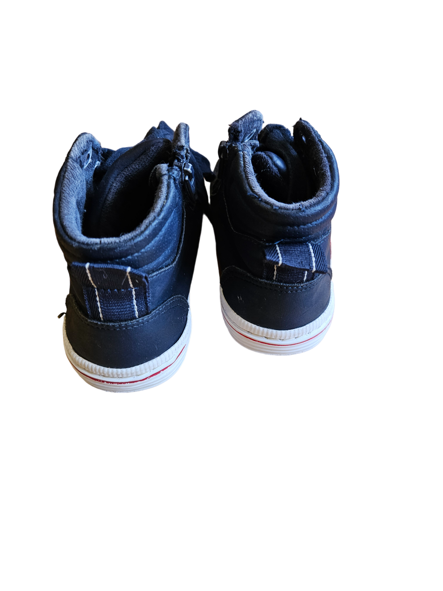 Zara navy high tops EUR 26/27, equivalent to C9.5/10.5