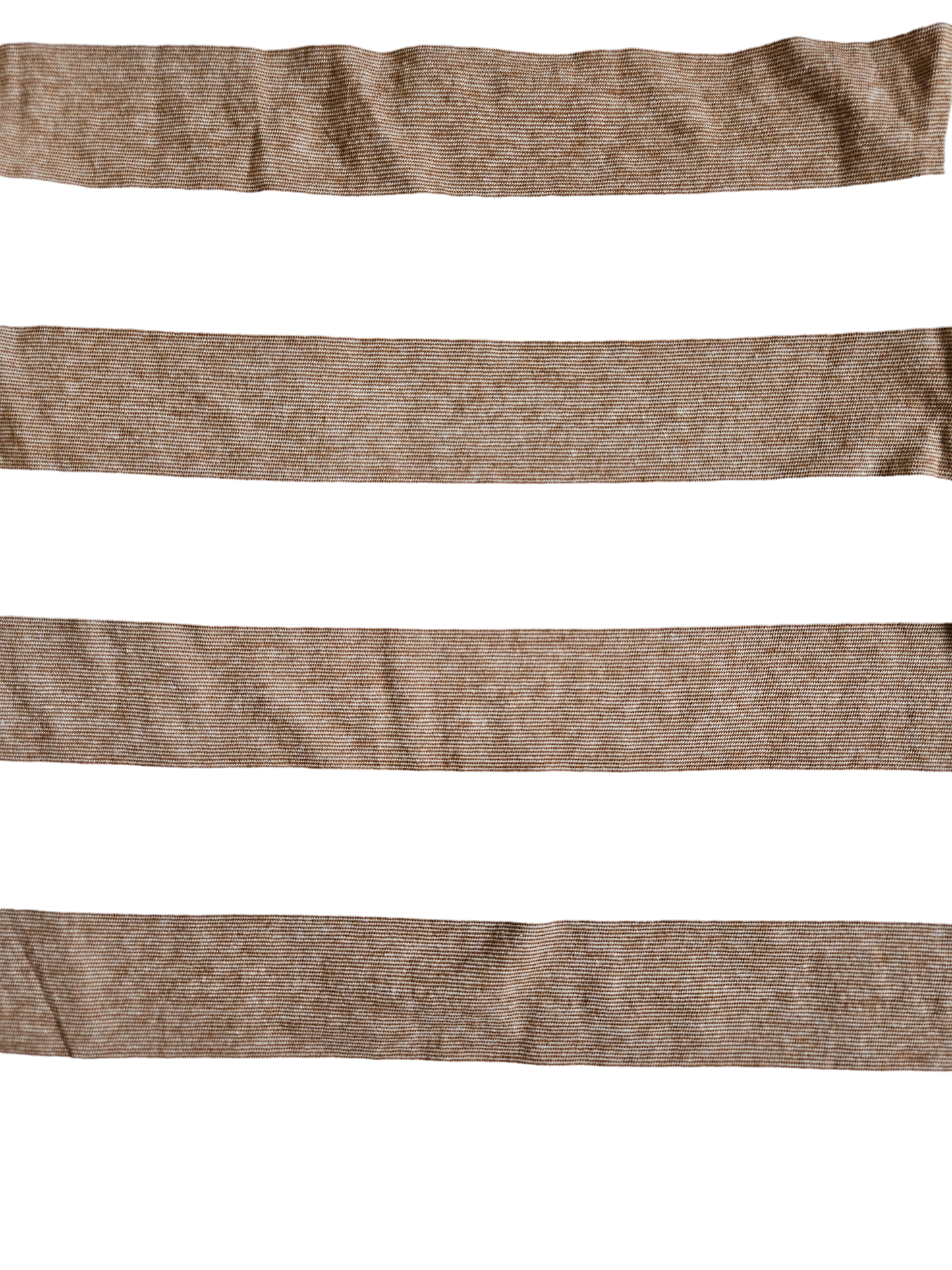 H&M brown and white striped short sleeve pocket tee 6-8y