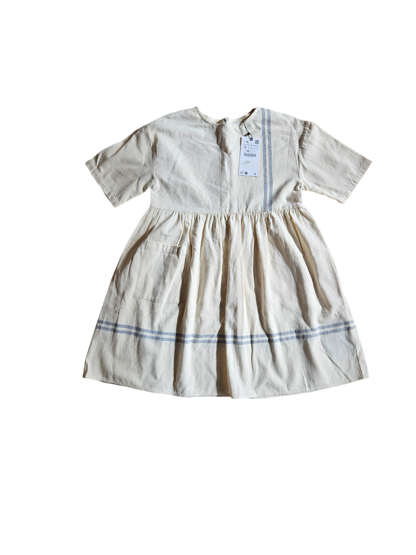 Zara linen like dress Size 11-12y