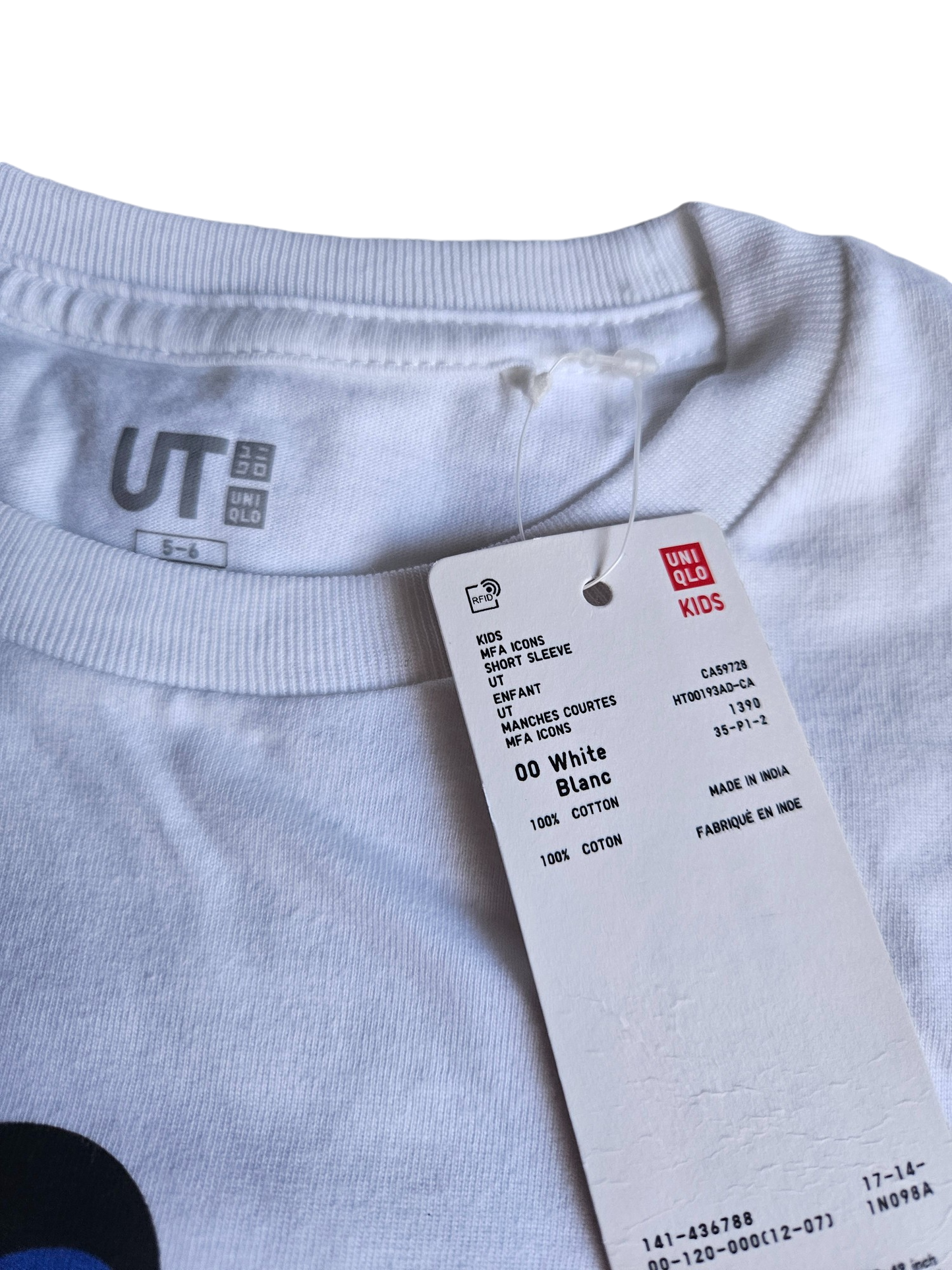 Uniqlo x Mickey Mouse tee Size 5/6 NWT