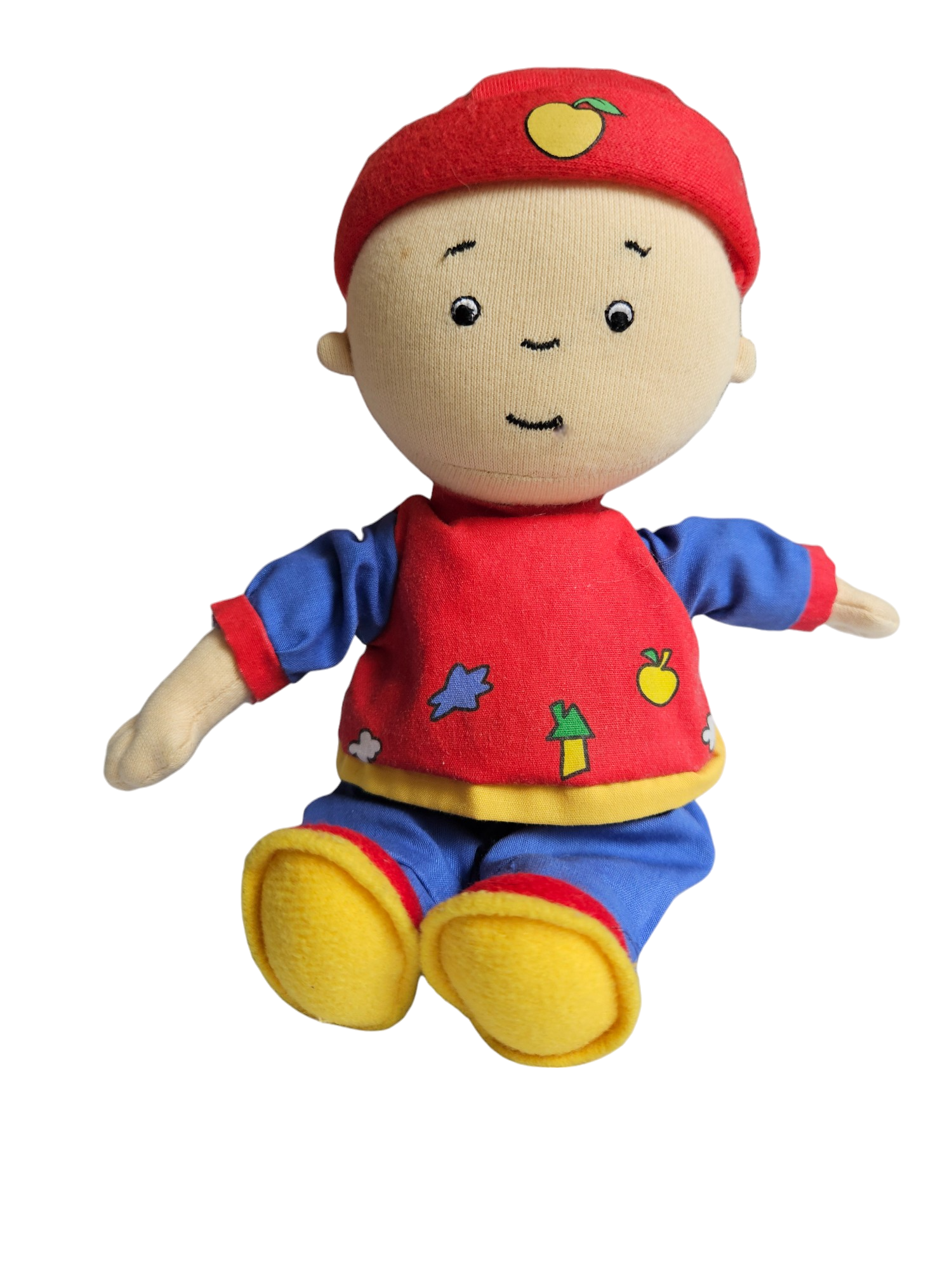 Caillou plush 8 Blue Bear Vintage and Thrift