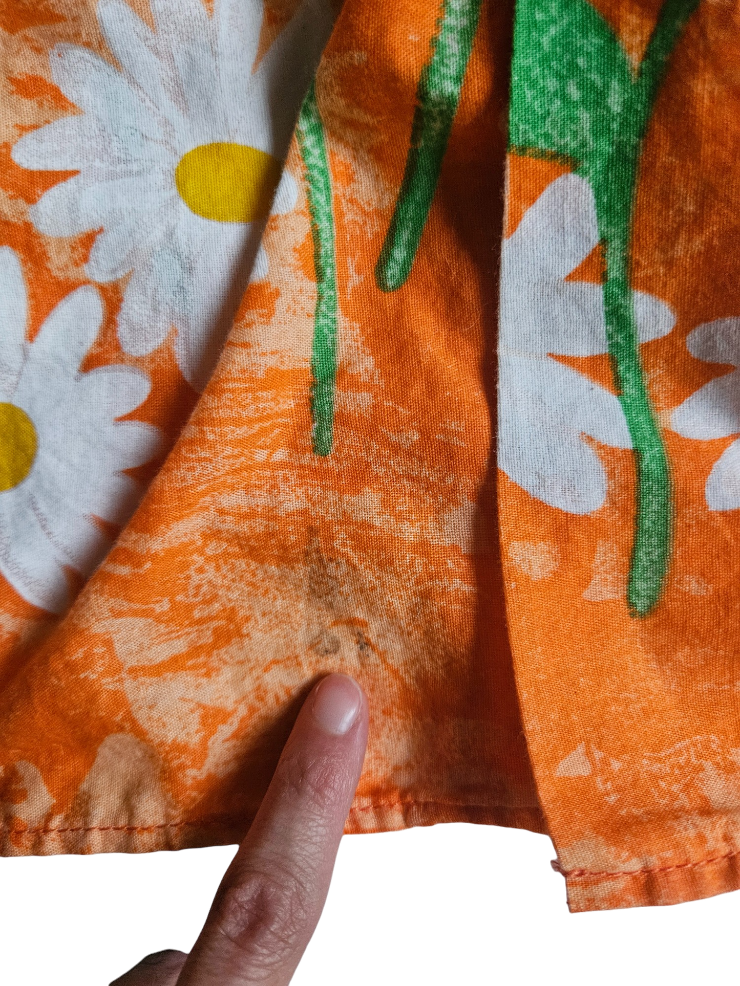 Daisy print dress Tagged 146 from 8-10y