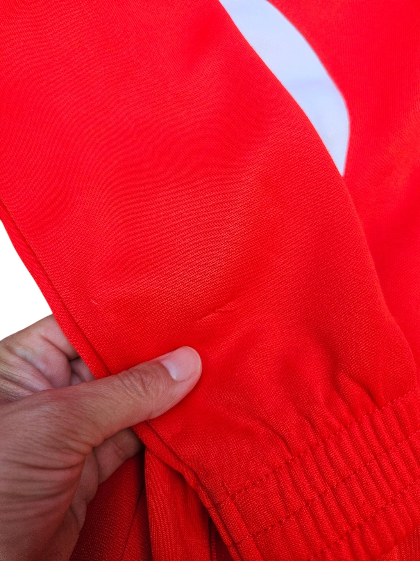 Puma red track jacket Youth XS approx 7/8y